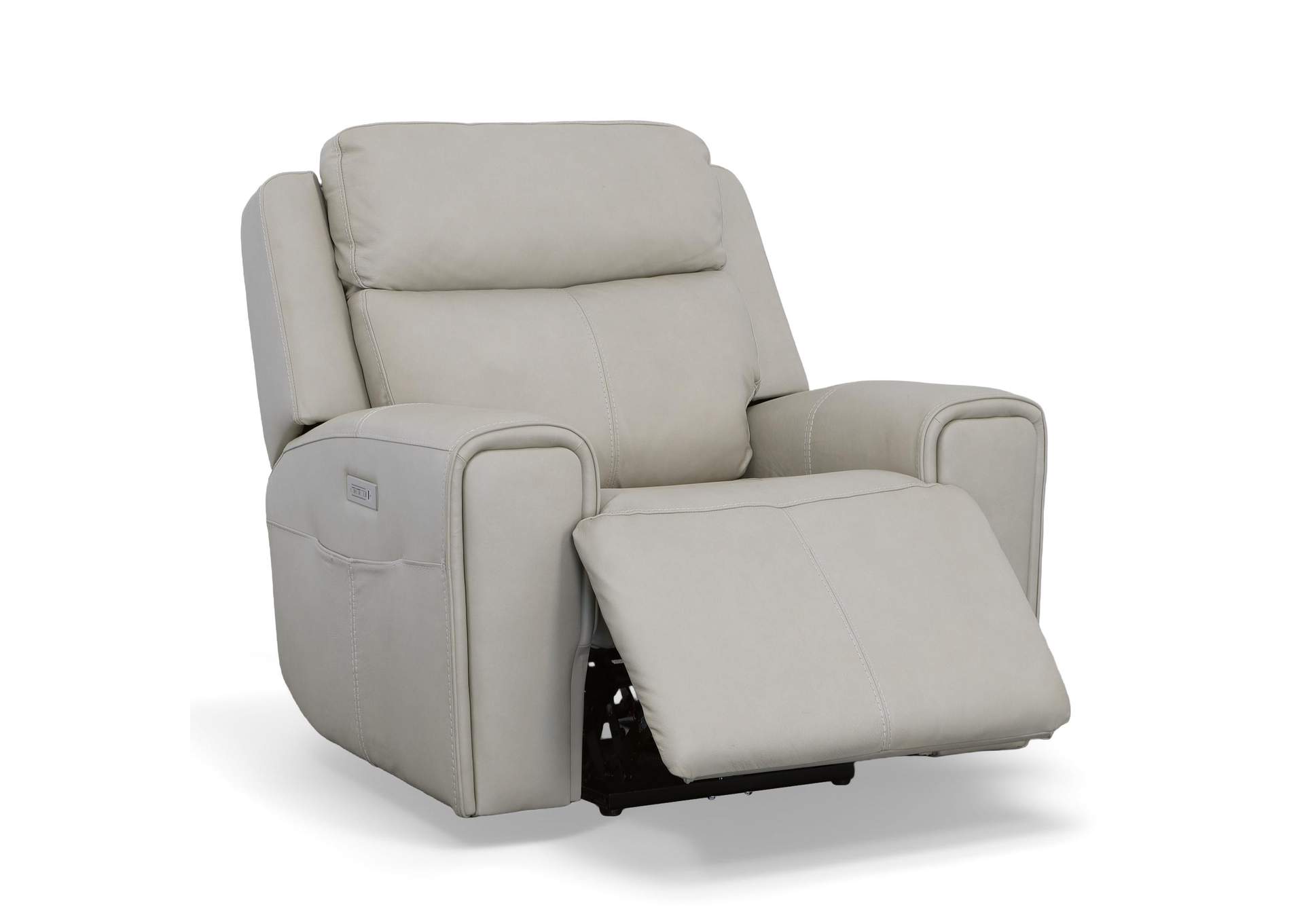 Barnett Power Recliner with Power Headrest & Lumbar image 3