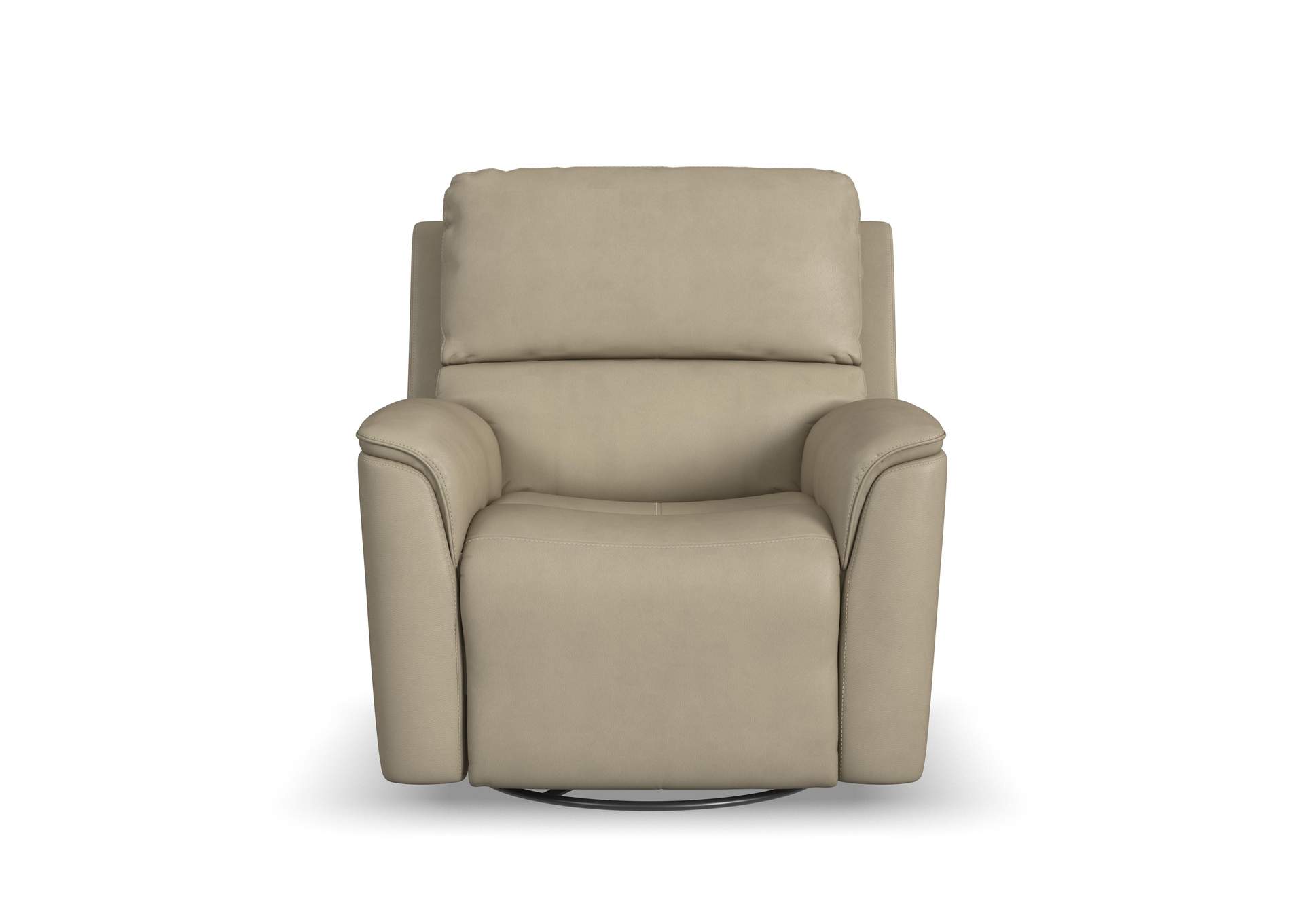 Henry Power Swivel Gliding Recliner with Power Headrest, Lumbar, Heat & Massage image 6