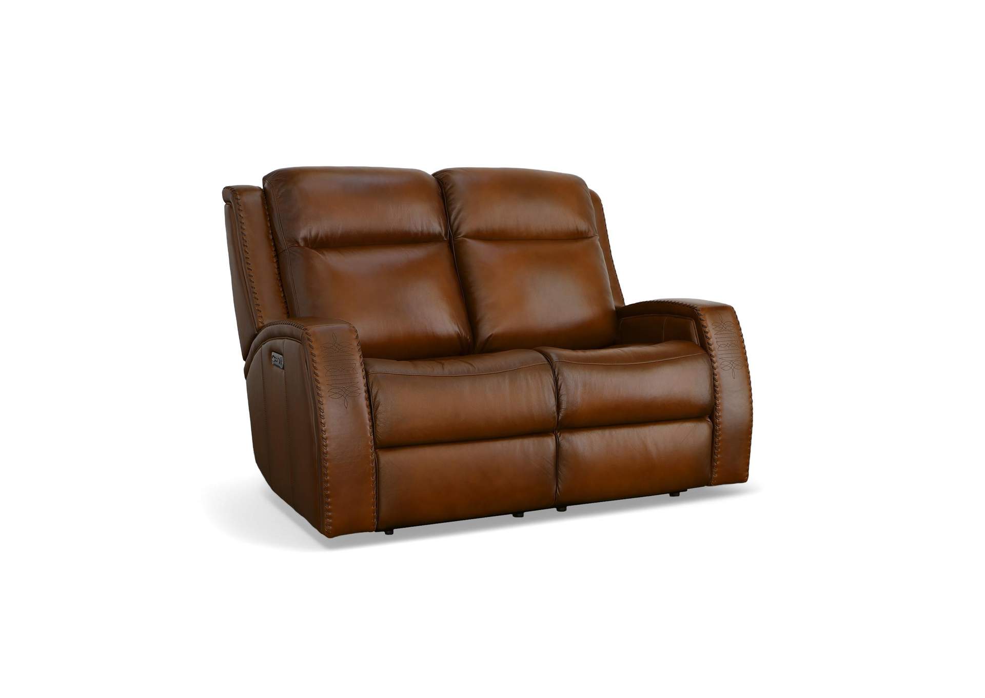 Mustang Power Loveseat with Power Headrest image 1