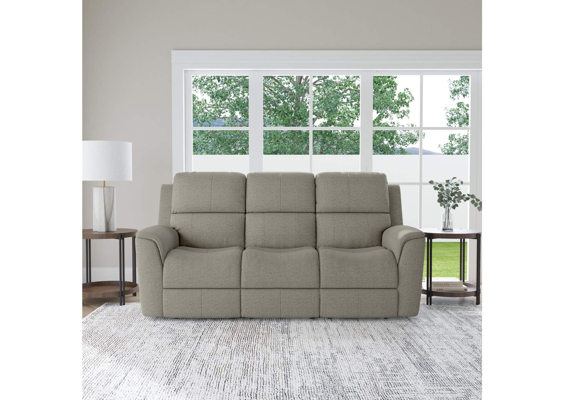 Henry Power Reclining Sofa with Power Headrests & Lumbar image 8