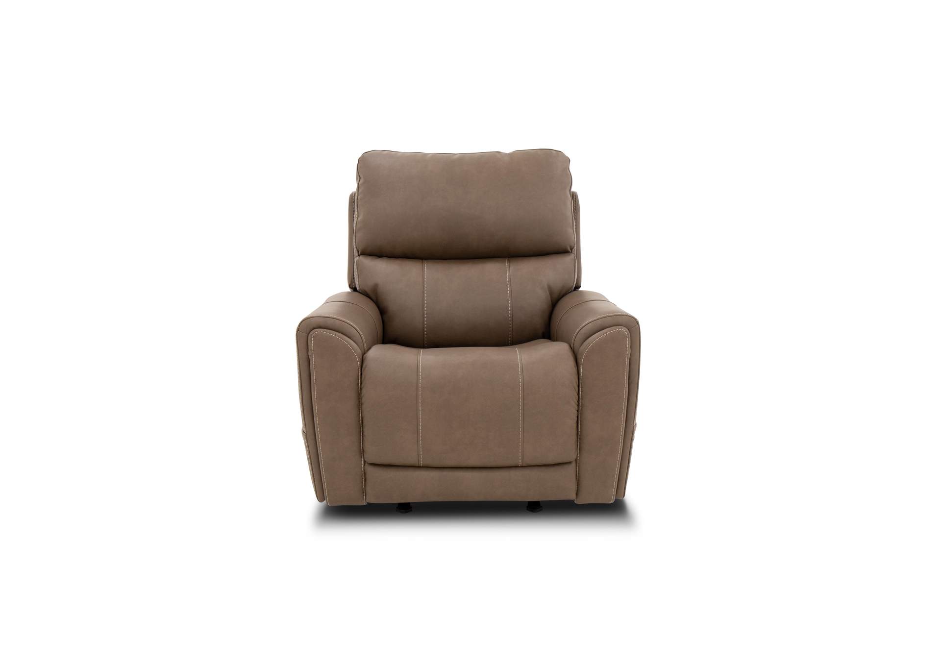 Carter Power Rocking Recliner with Power Headrest, Lumbar, Heat & Massage image 4