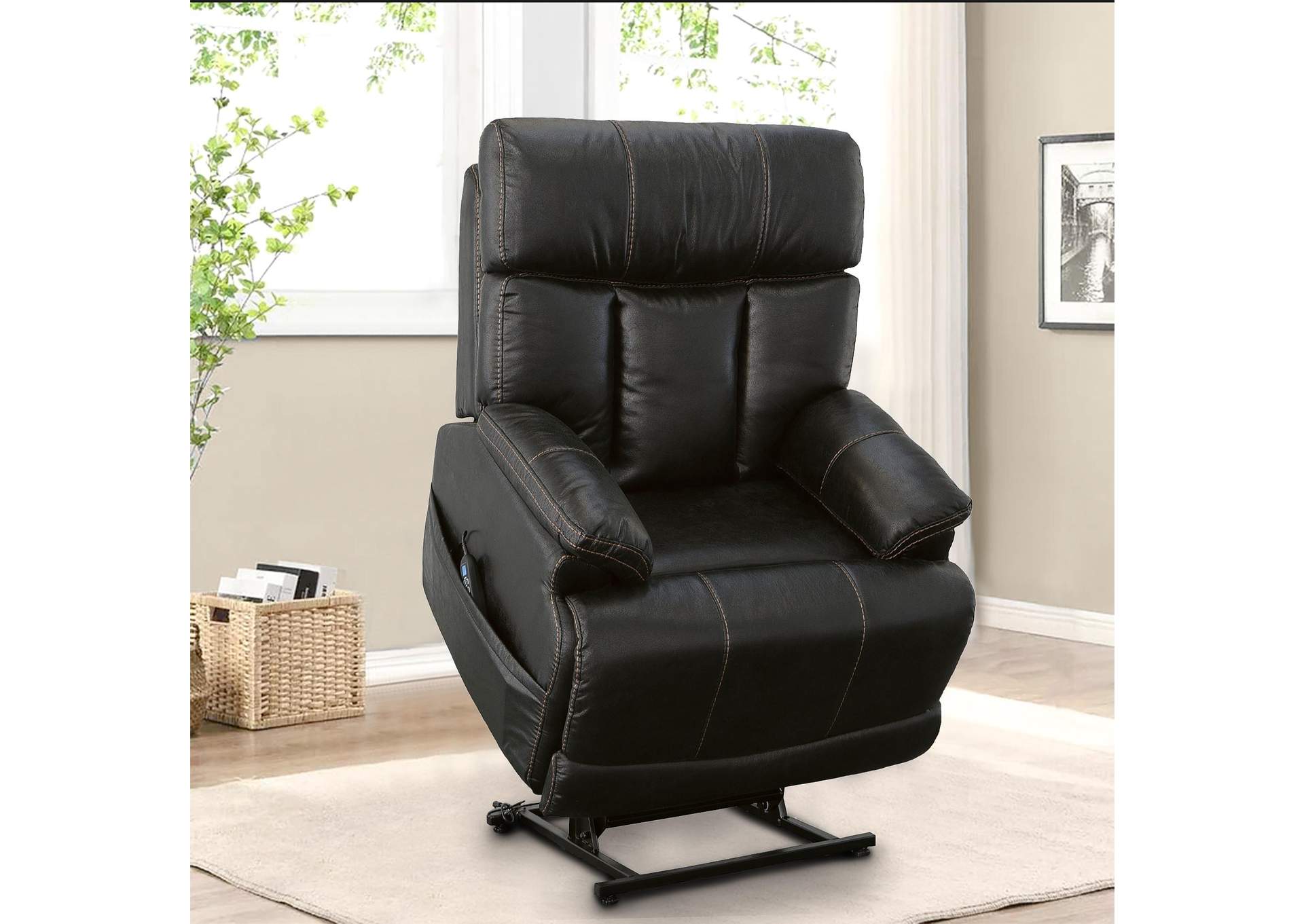 Clive Power Lift Recliner with Power Headrest & Lumbar image 11