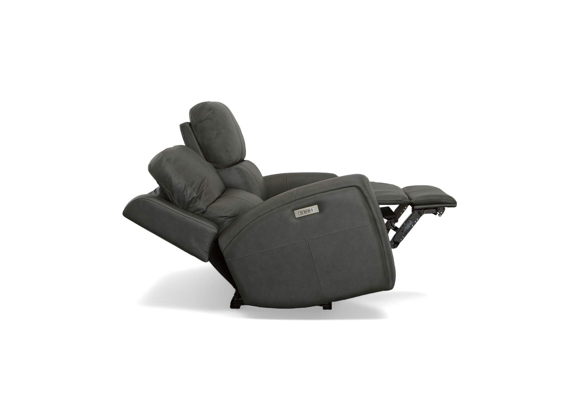 Linden Power Reclining Loveseat with Power Headrests & Lumbar image 4