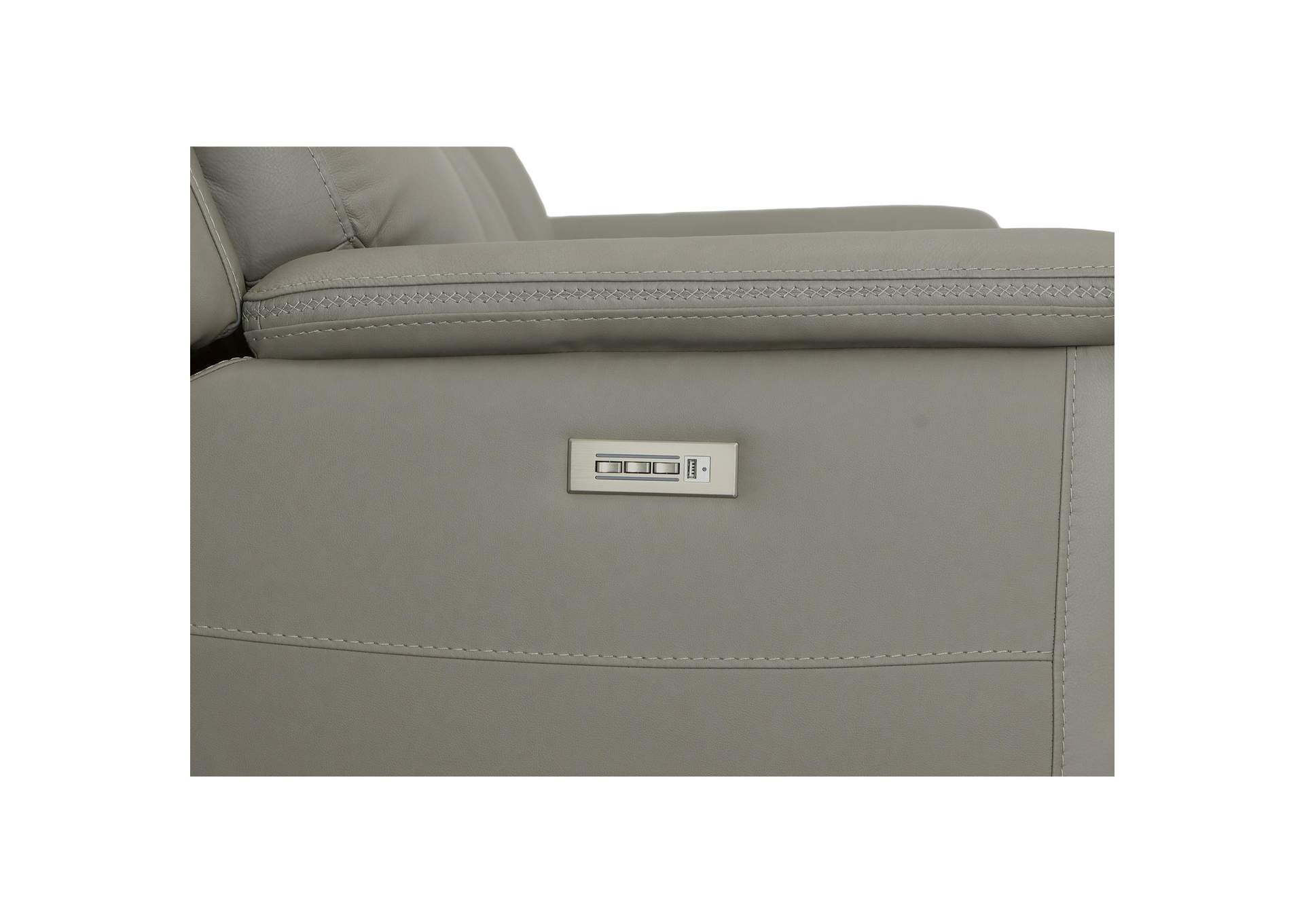 Sawyer Power Reclining Sofa with Power Headrests & Lumbar image 7