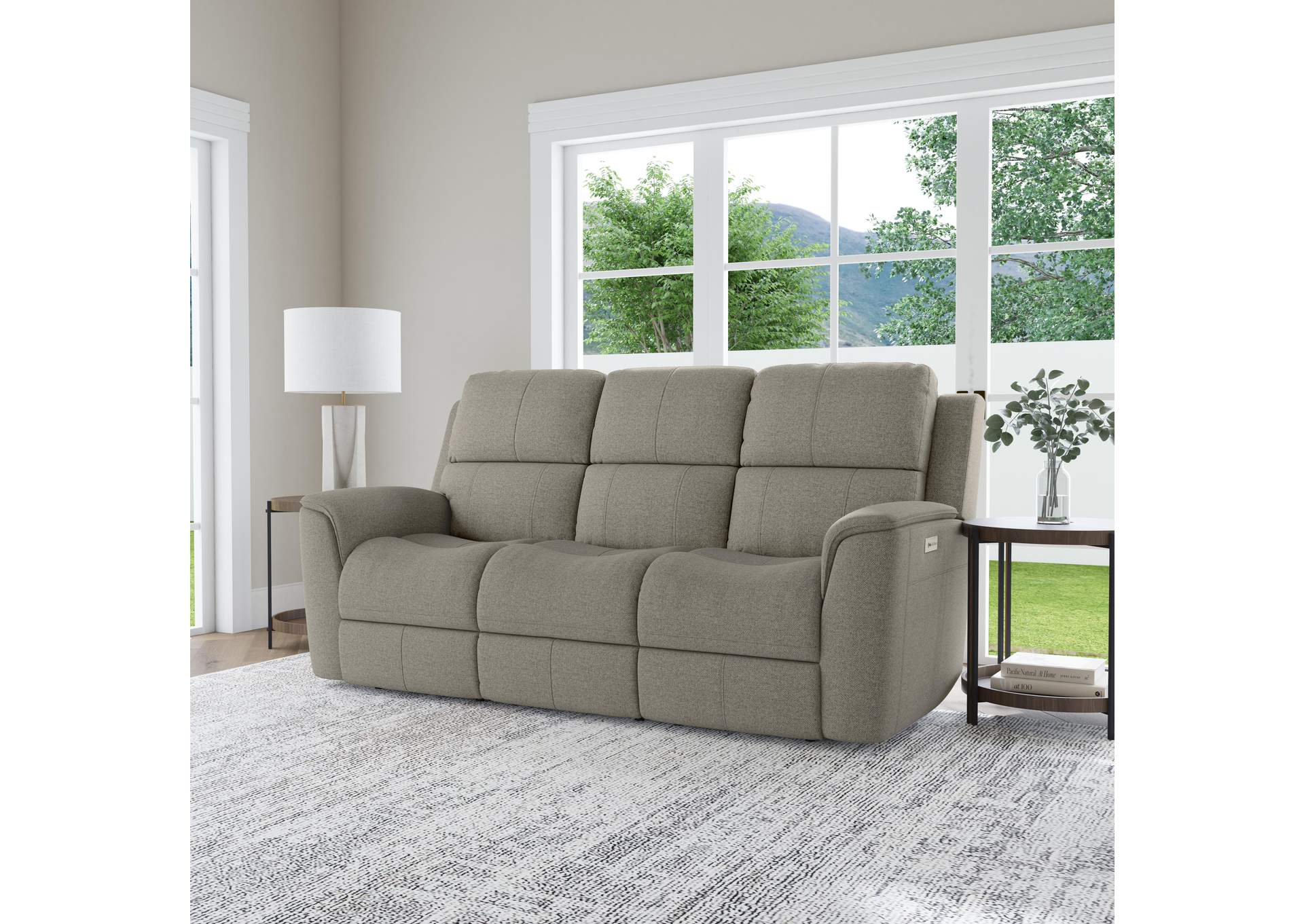 Henry Power Reclining Sofa with Power Headrests & Lumbar image 9
