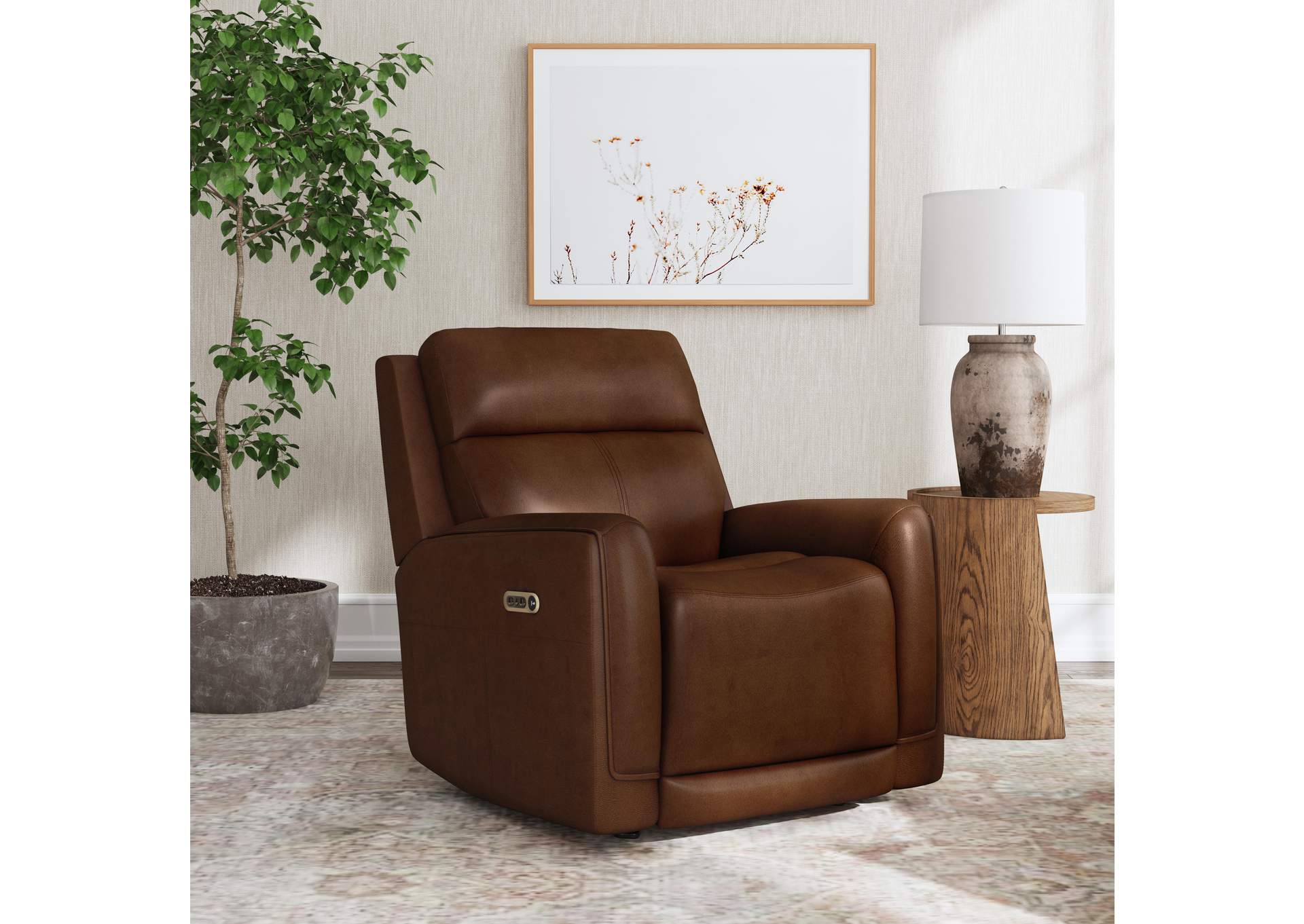 Alister Power Gliding Recliner with Power Headrest and Lumbar image 10