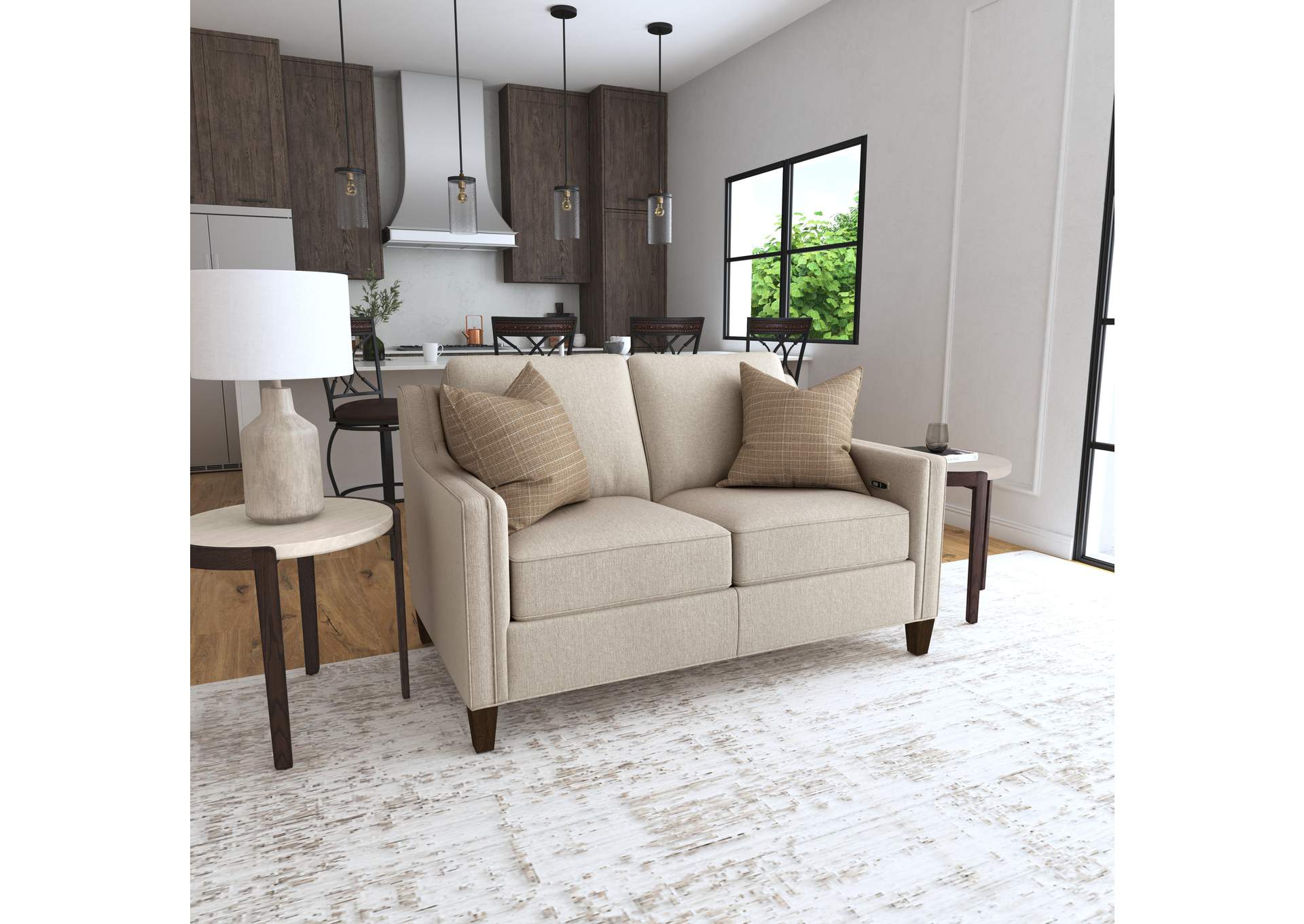 Finley Power Inclining Loveseat image 11