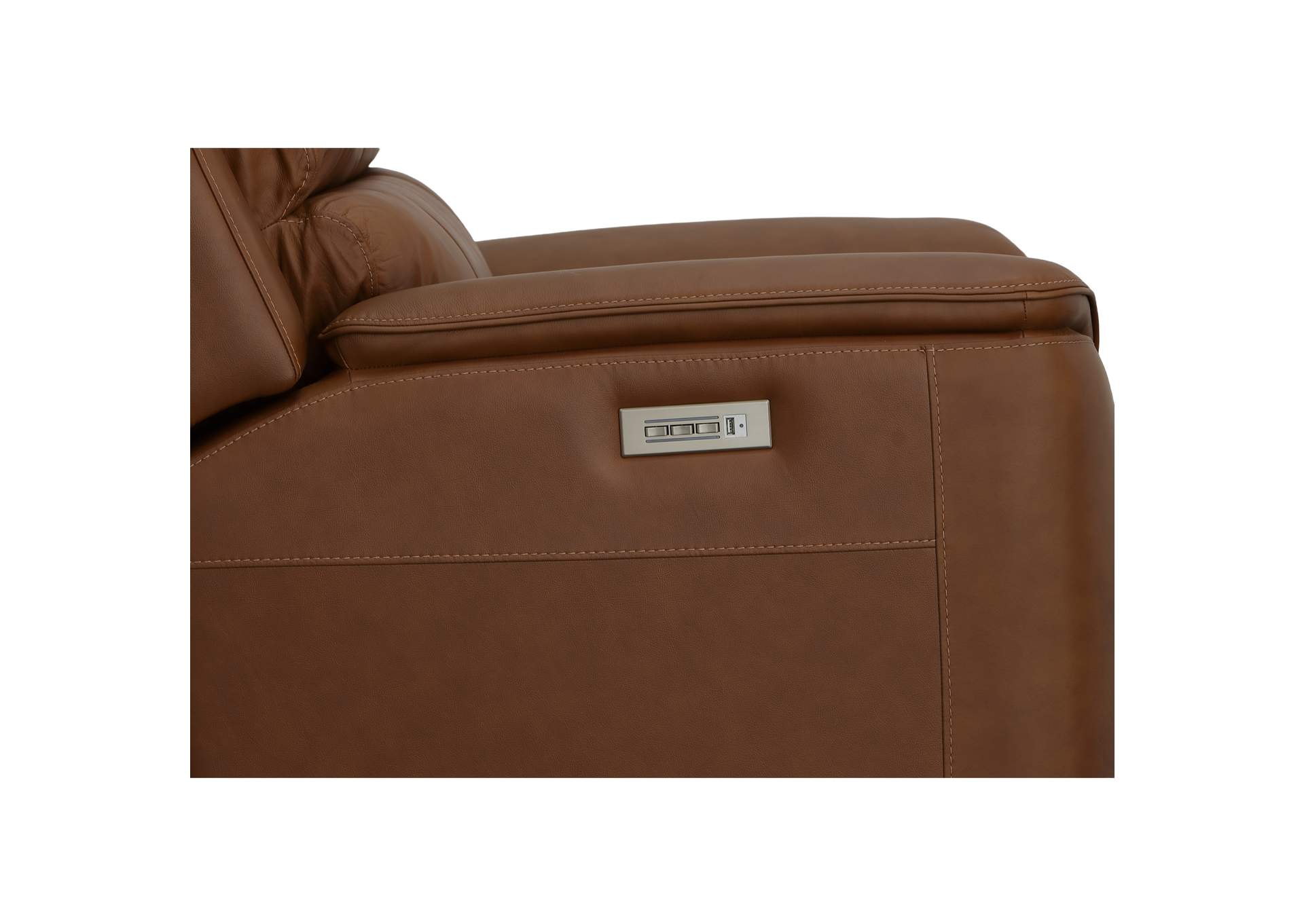 Henry Power Recliner with Power Headrest & Lumbar image 7