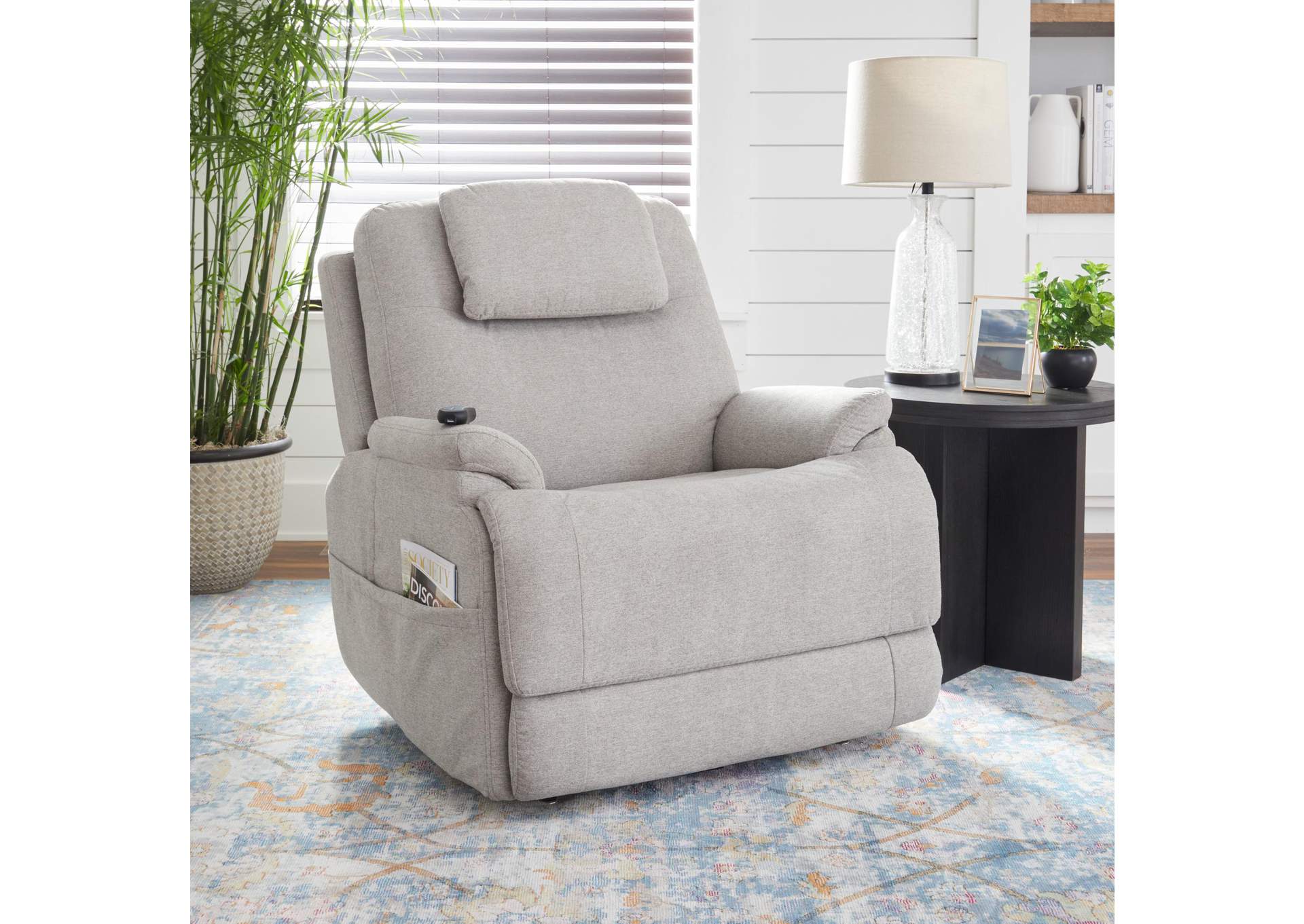 Zecliner Model 2 Petite Power Lift Recliner with Power Headrest & Lumbar image 11