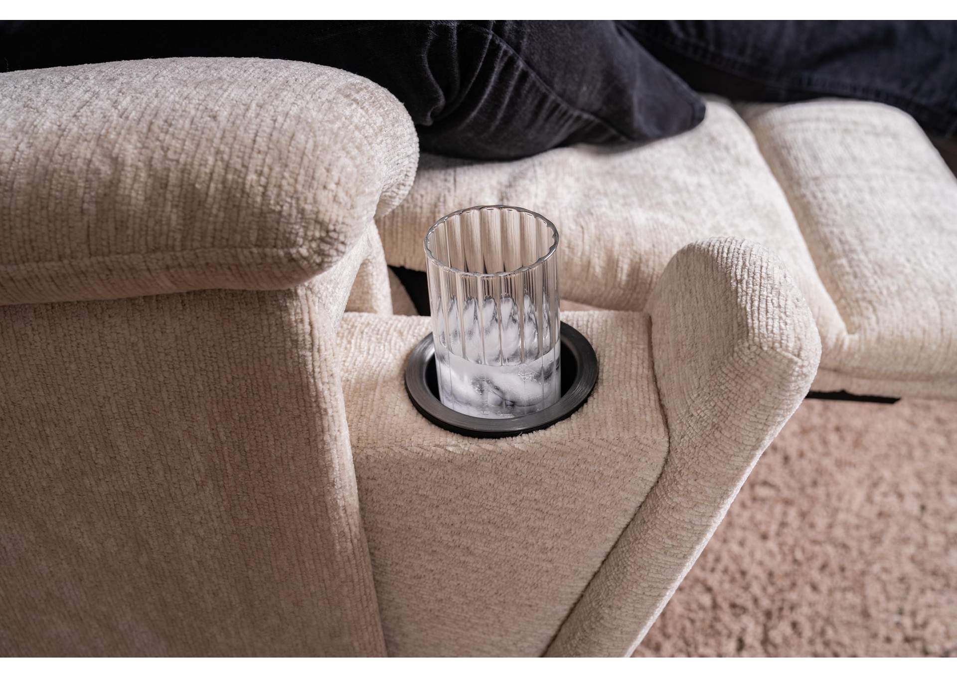 Refined Perfect Match Swivel Gliding Recliner image 9