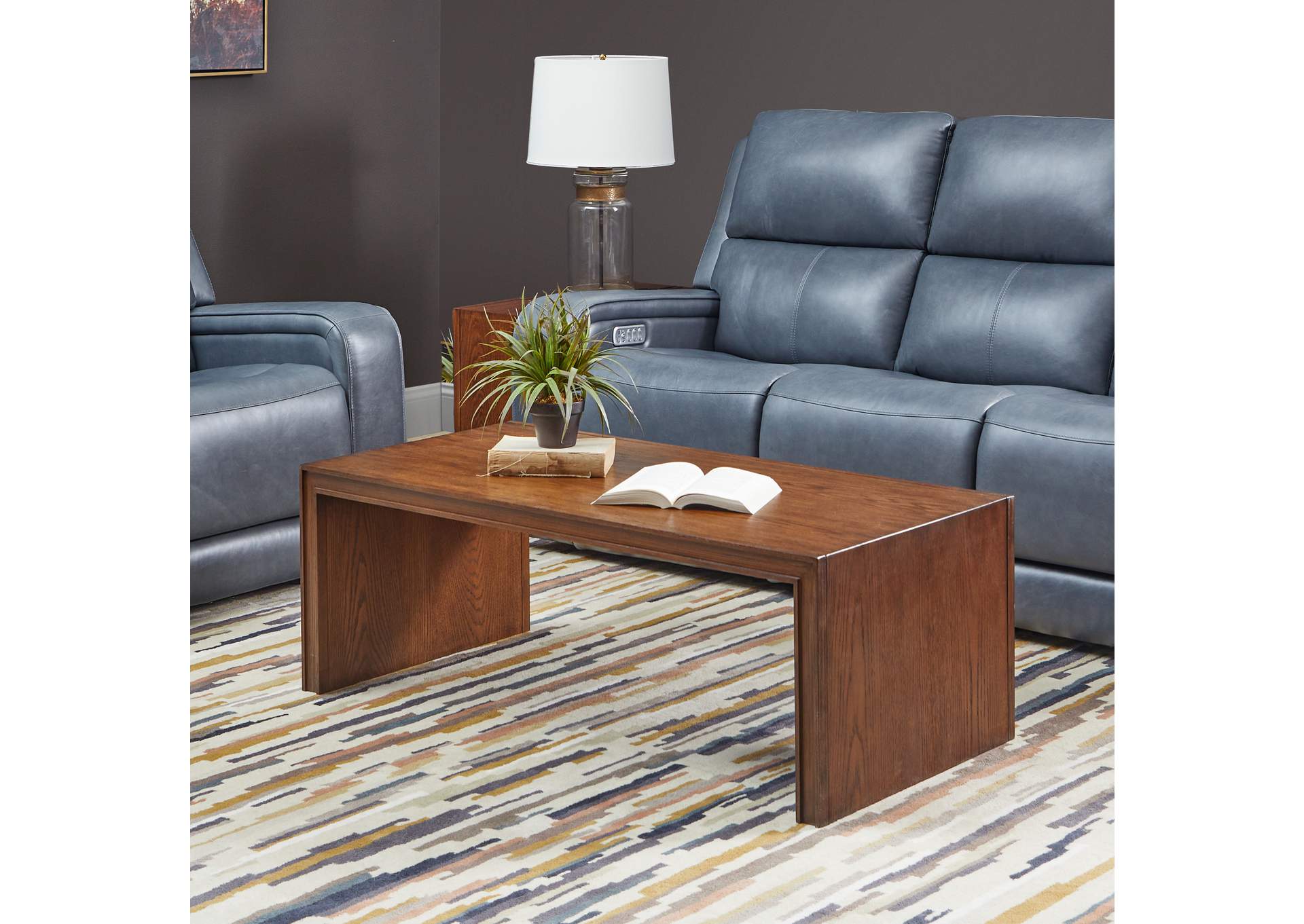 Waterfall Rectangular Coffee Table image 7
