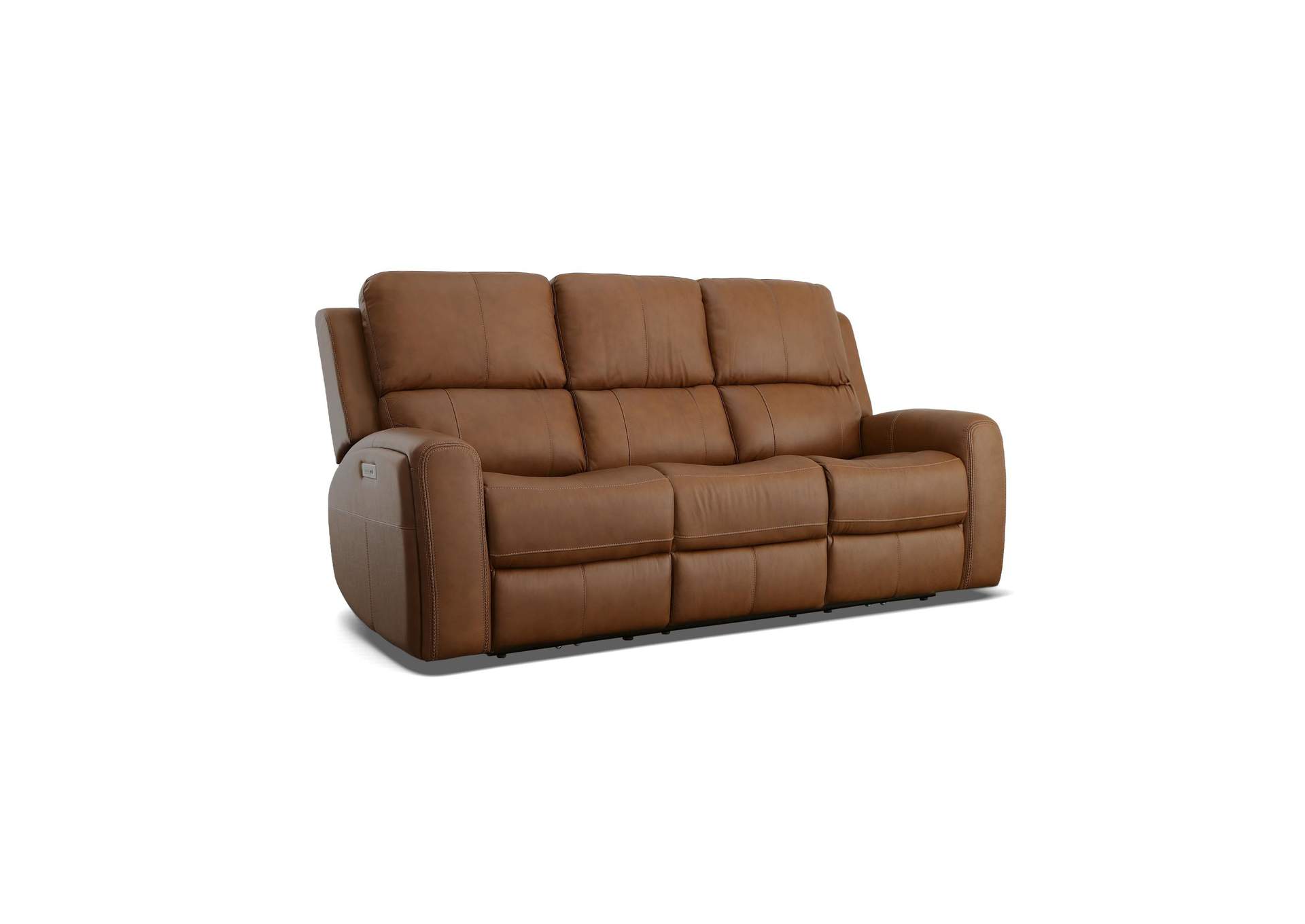 Linden Power Reclining Sofa with Power Headrests & Lumbar image 1