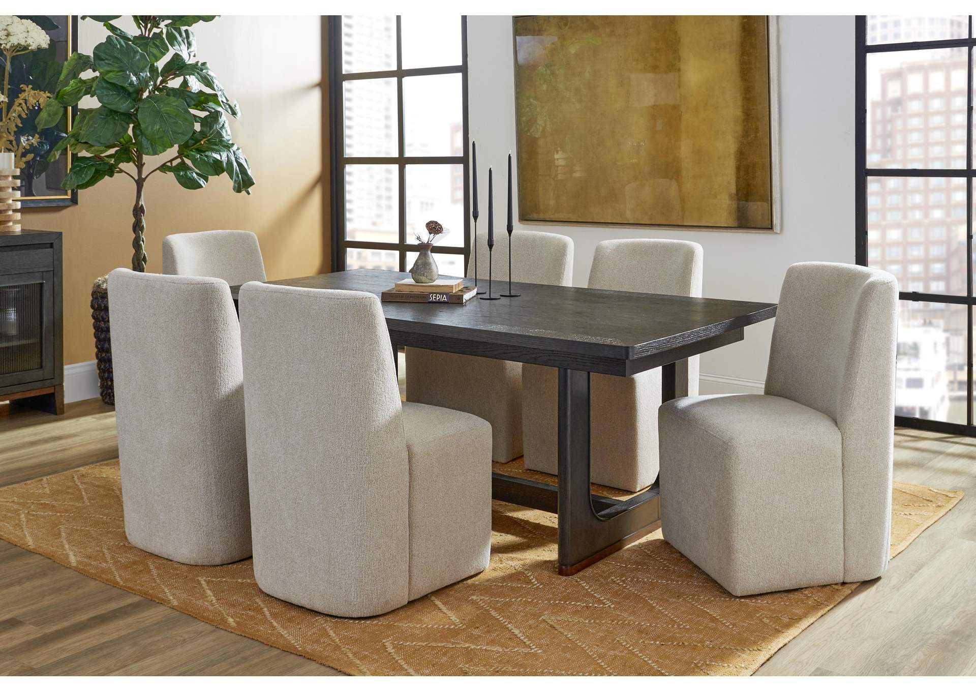 Waterfall Rectangular Dining Table image 9