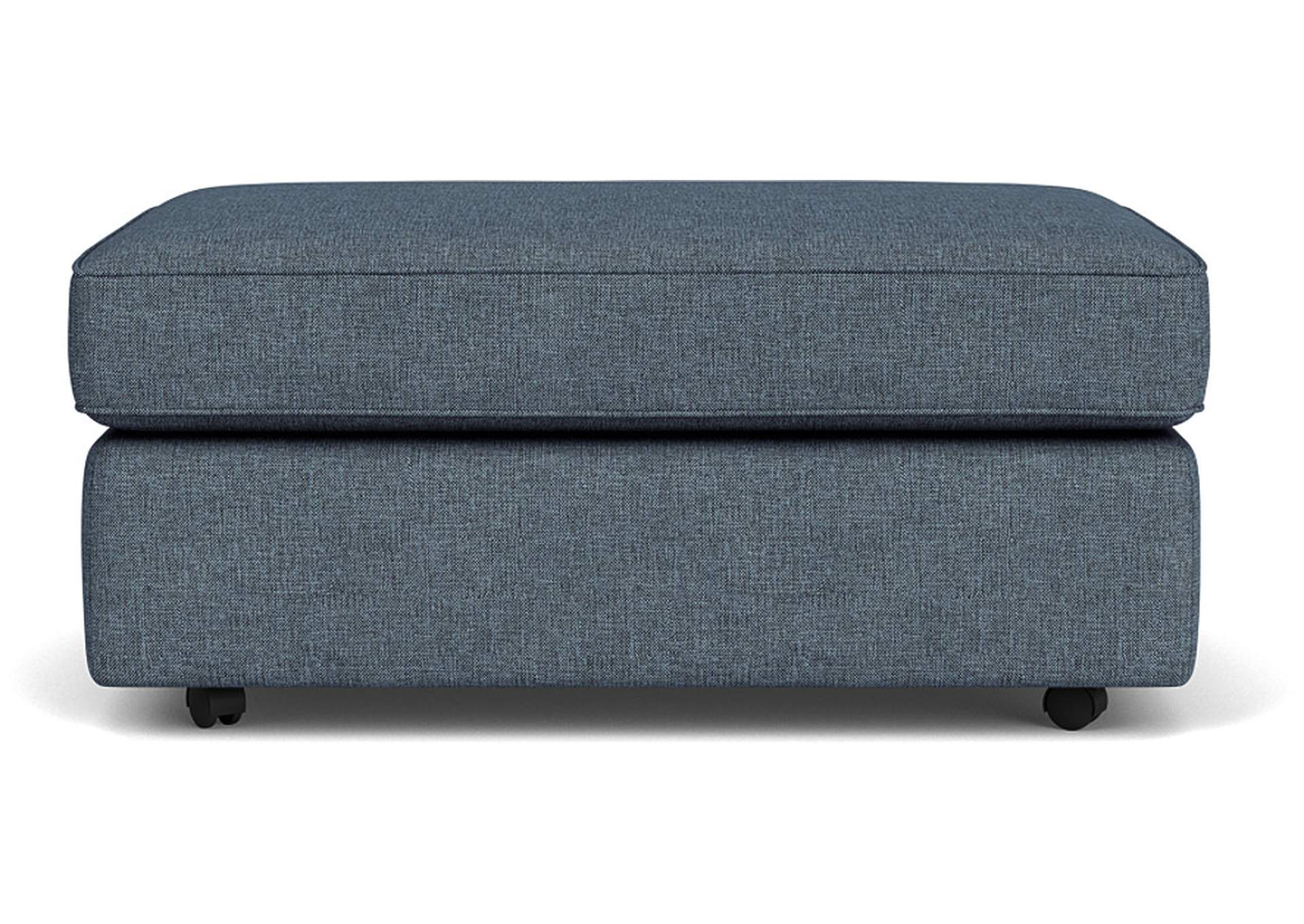 Vail Cocktail Ottoman with Casters image 7