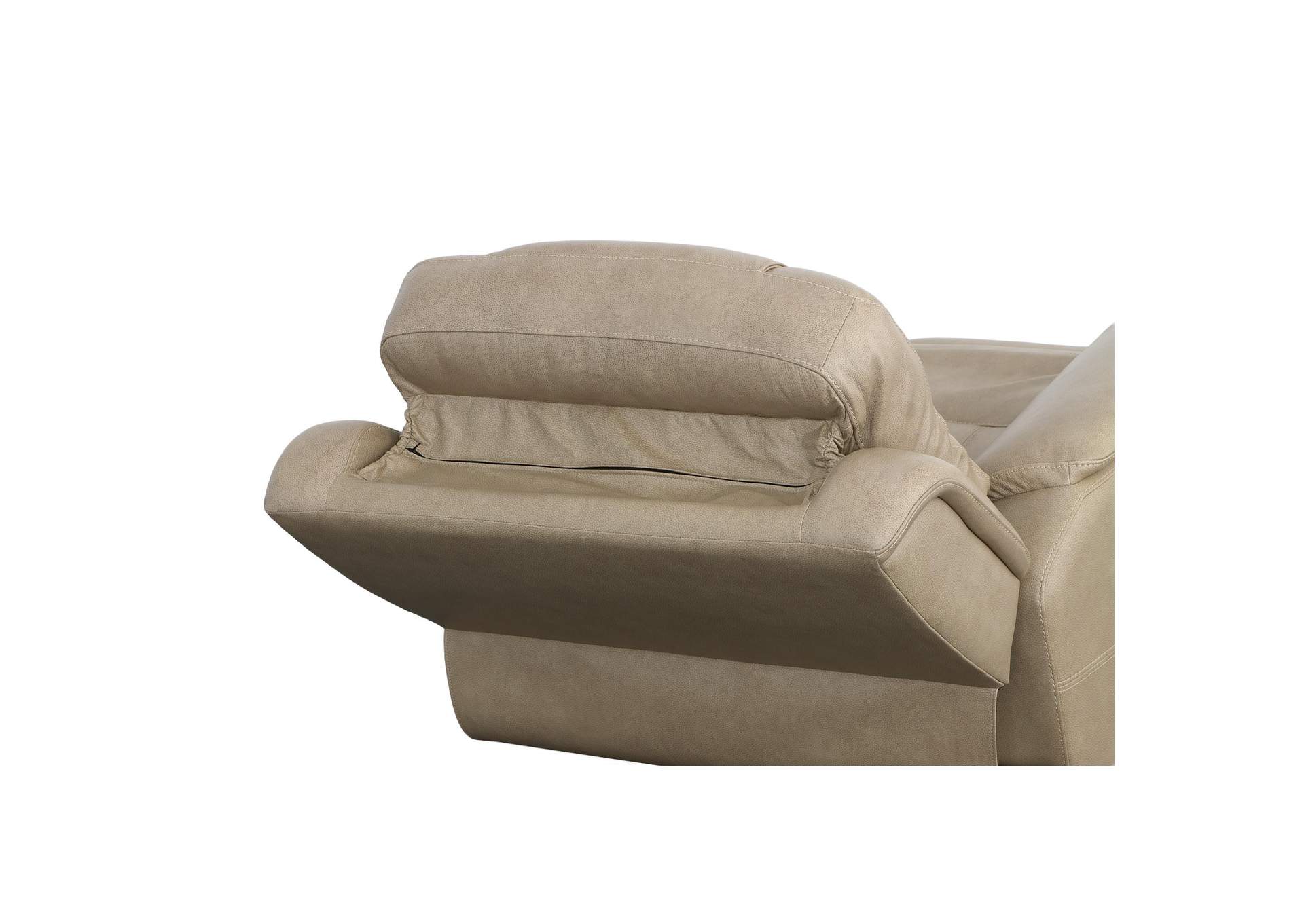 Crew Power Recliner with Power Headrest & Lumbar image 11