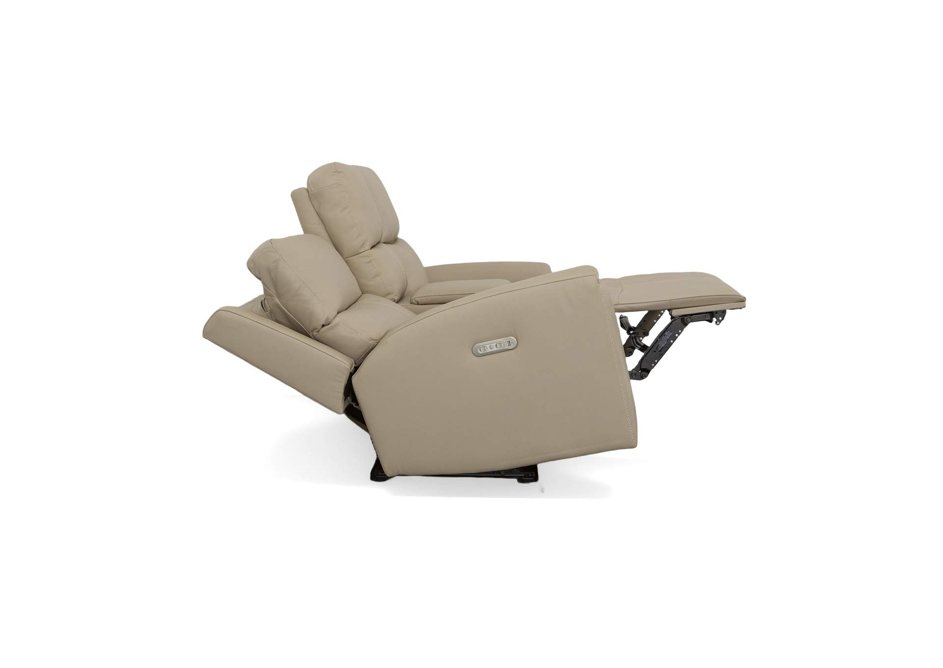 Jarvis Power Reclining Loveseat with Console & Power Headrests image 4