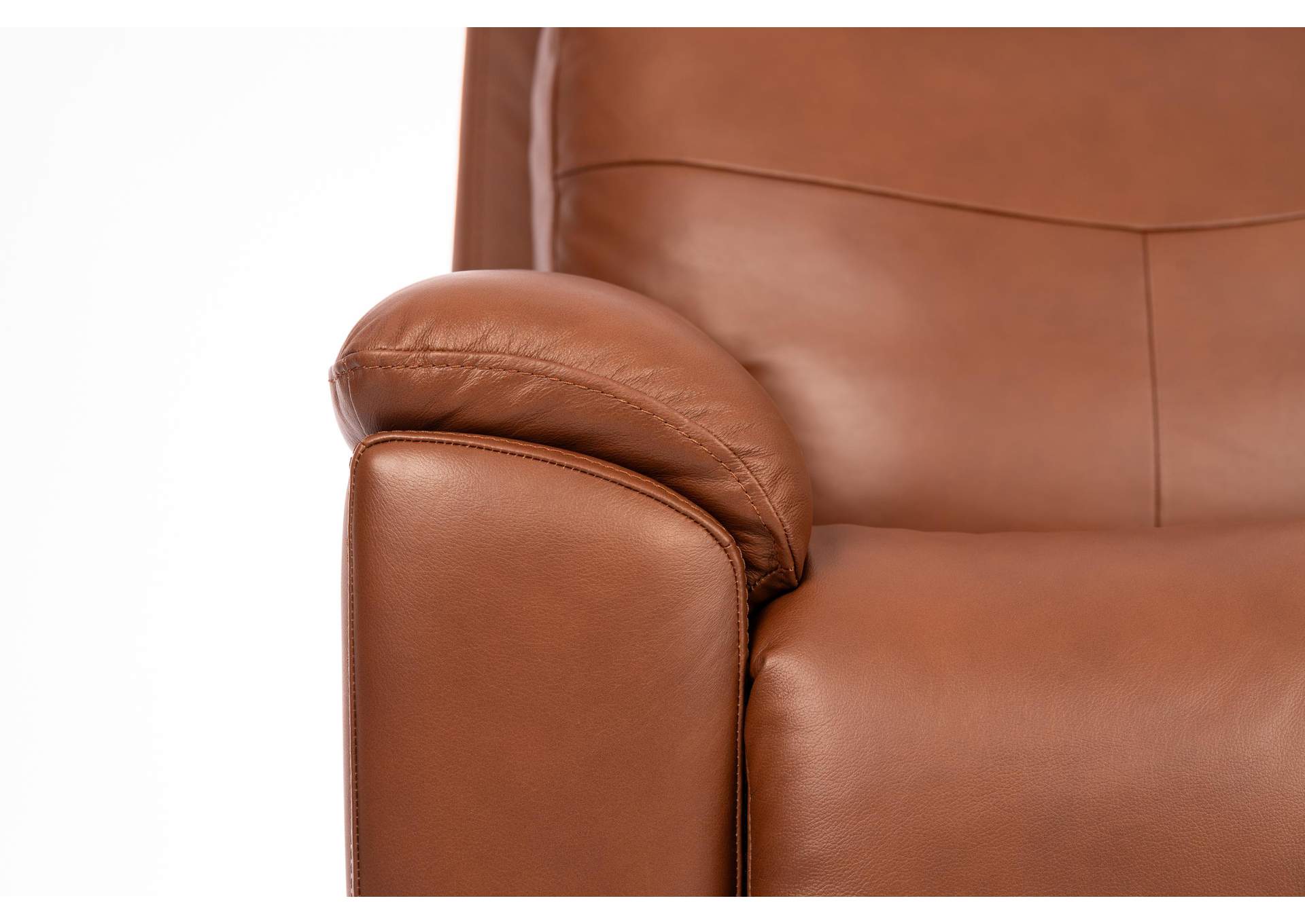 Refined Perfect Match Power Swivel Gliding Recliner with Power Headrest & Lumbar image 8