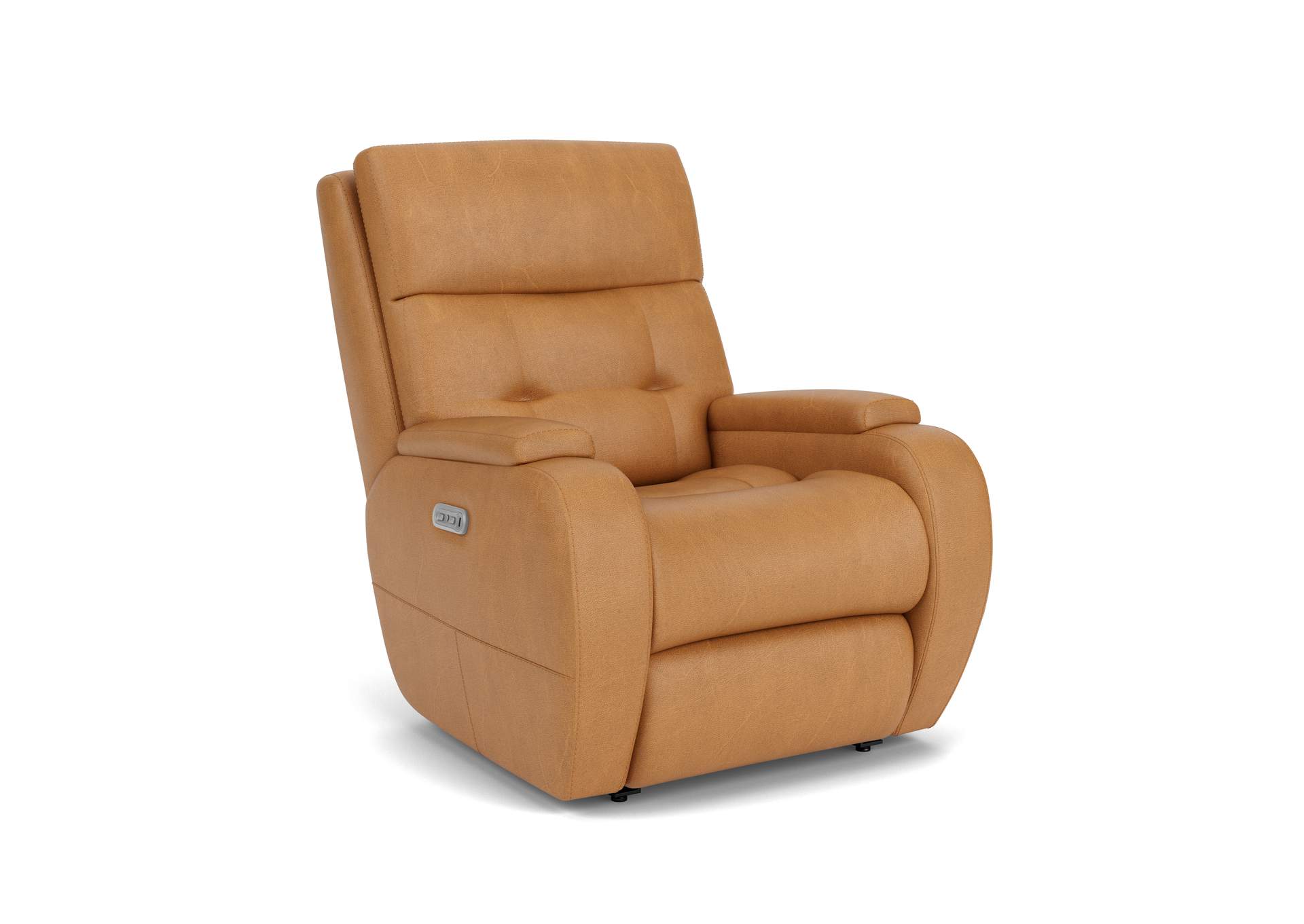 Strait Power Recliner with Power Headrest image 3