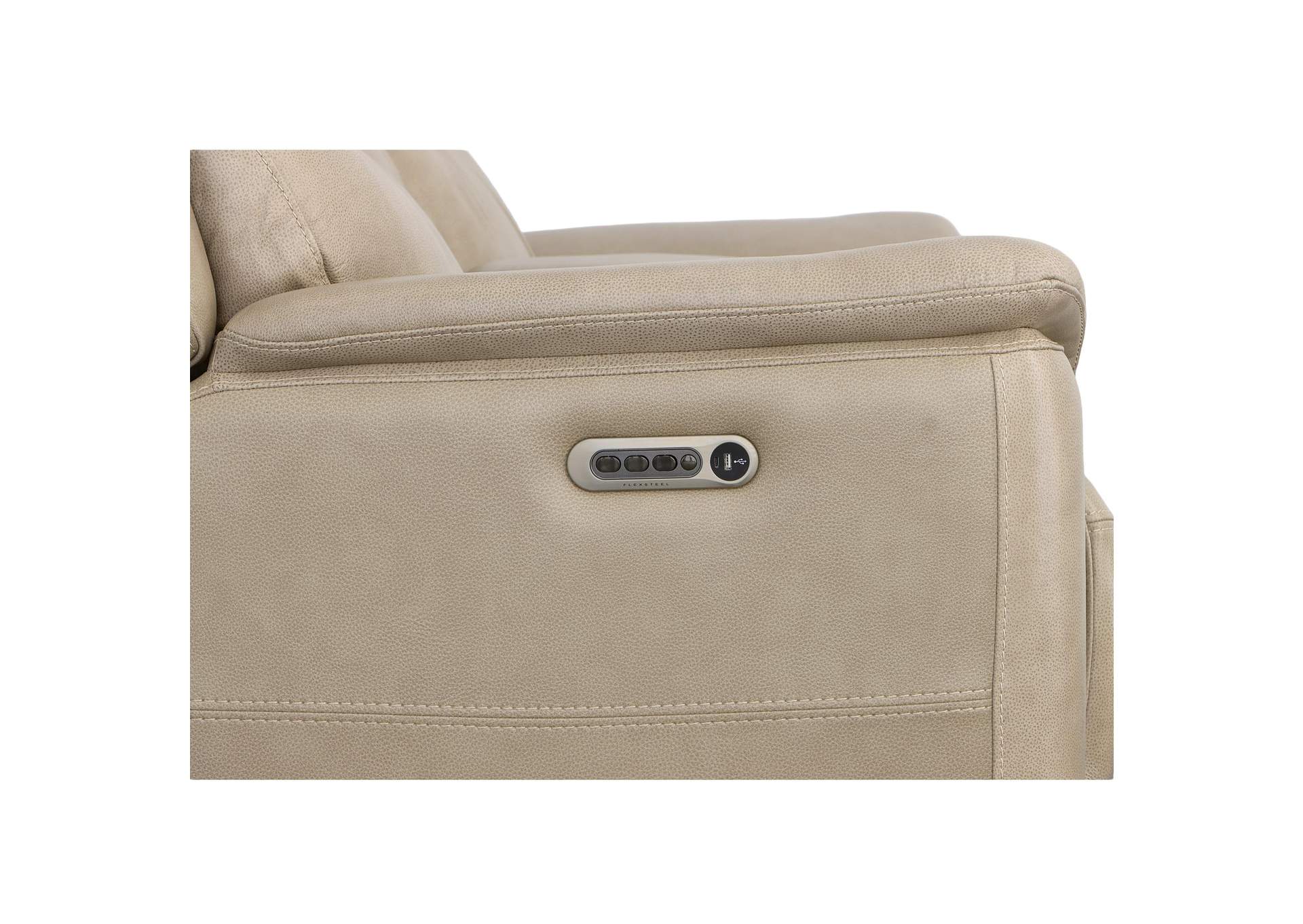 Crew Power Reclining Loveseat with Console, Power Headrests & Lumbar image 10