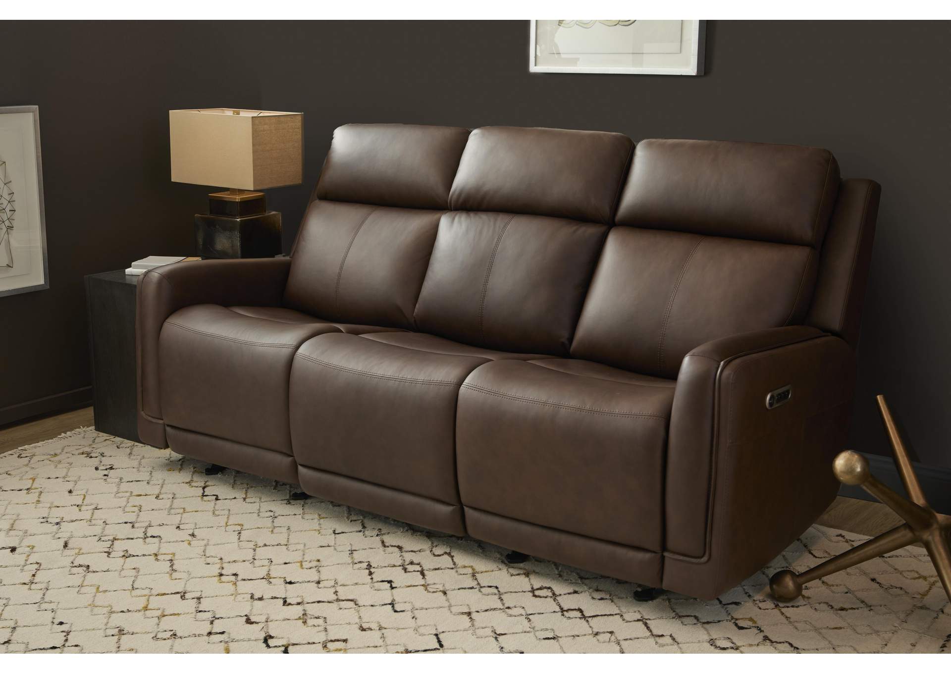 Alister Power Gliding Sofa with Power Headrests & Lumbar image 6