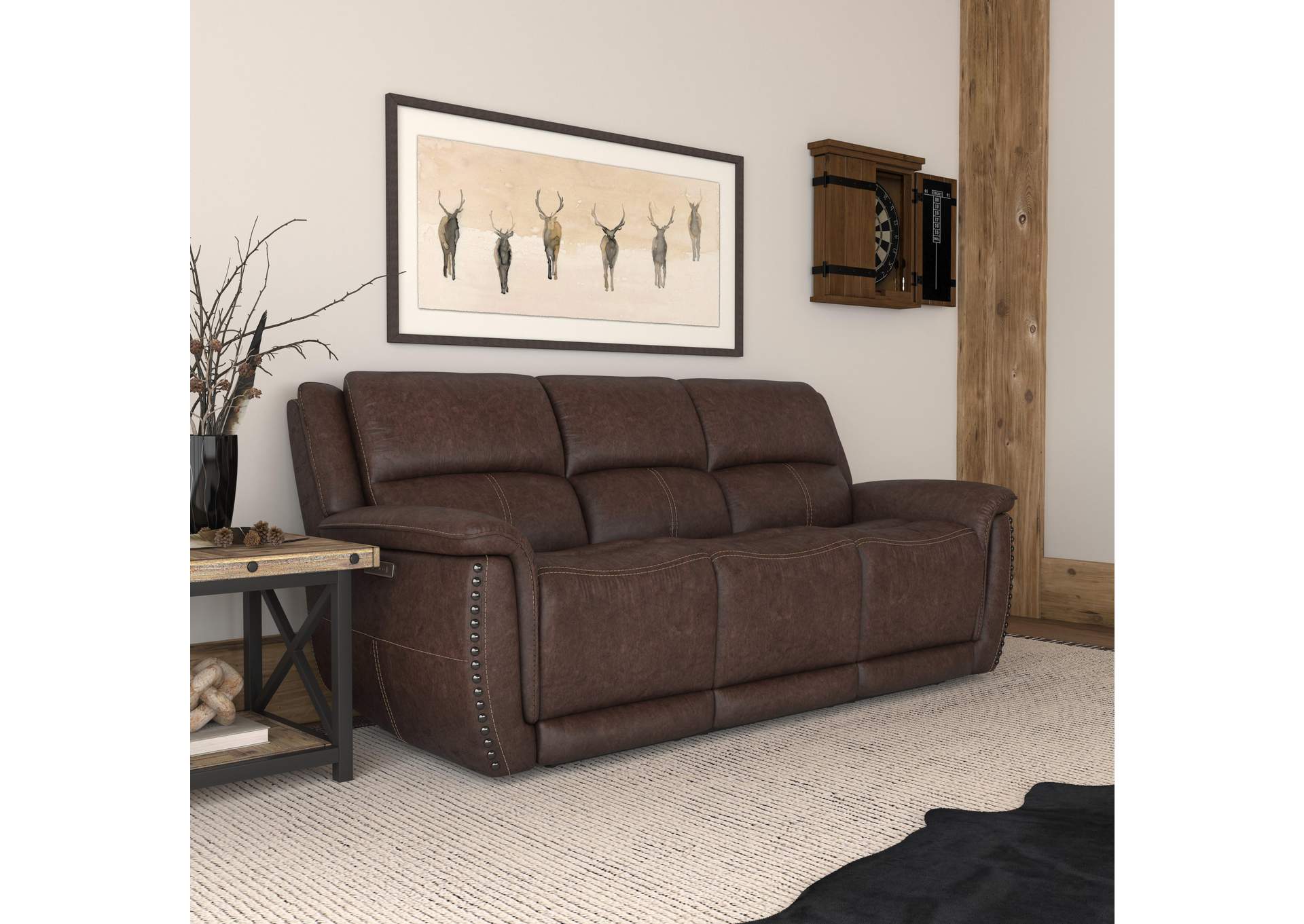Beau Power Reclining Sofa with Power Headrests image 5