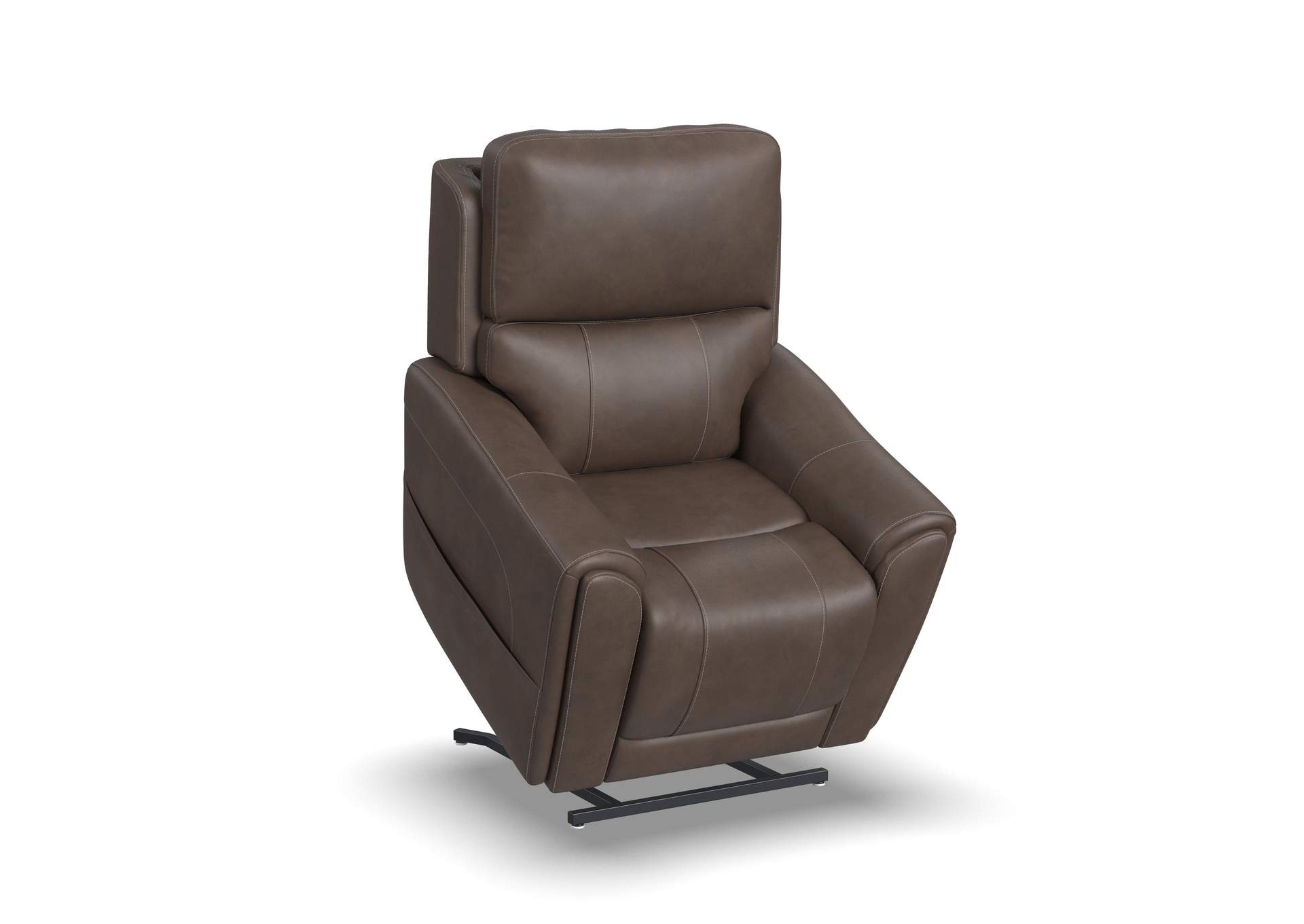 Carter Power Lift Recliner with Power Headrest, Lumbar, Heat & Massage image 3