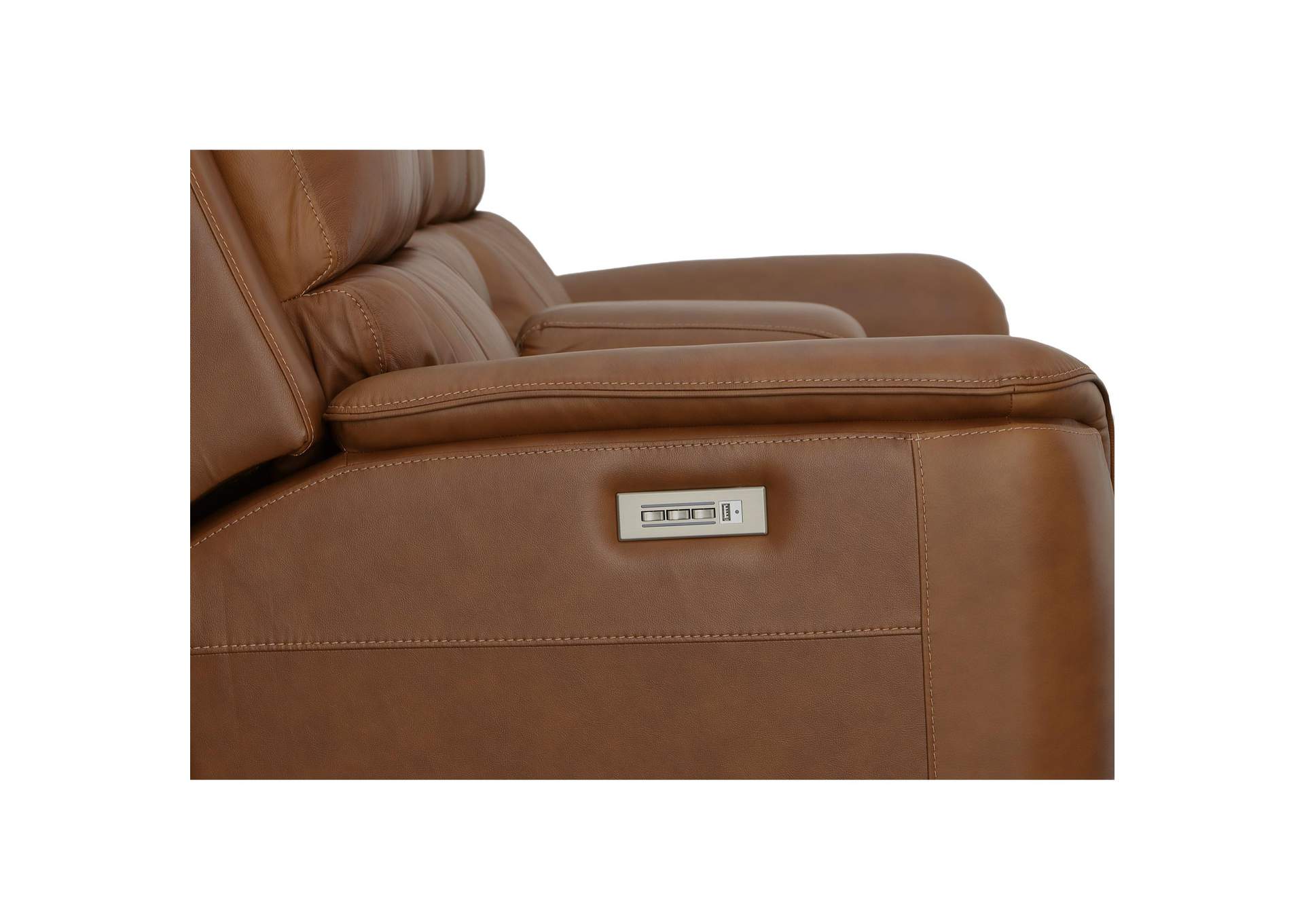 Henry Power Reclining Loveseat with Console & Power Headrests & Lumbar image 6