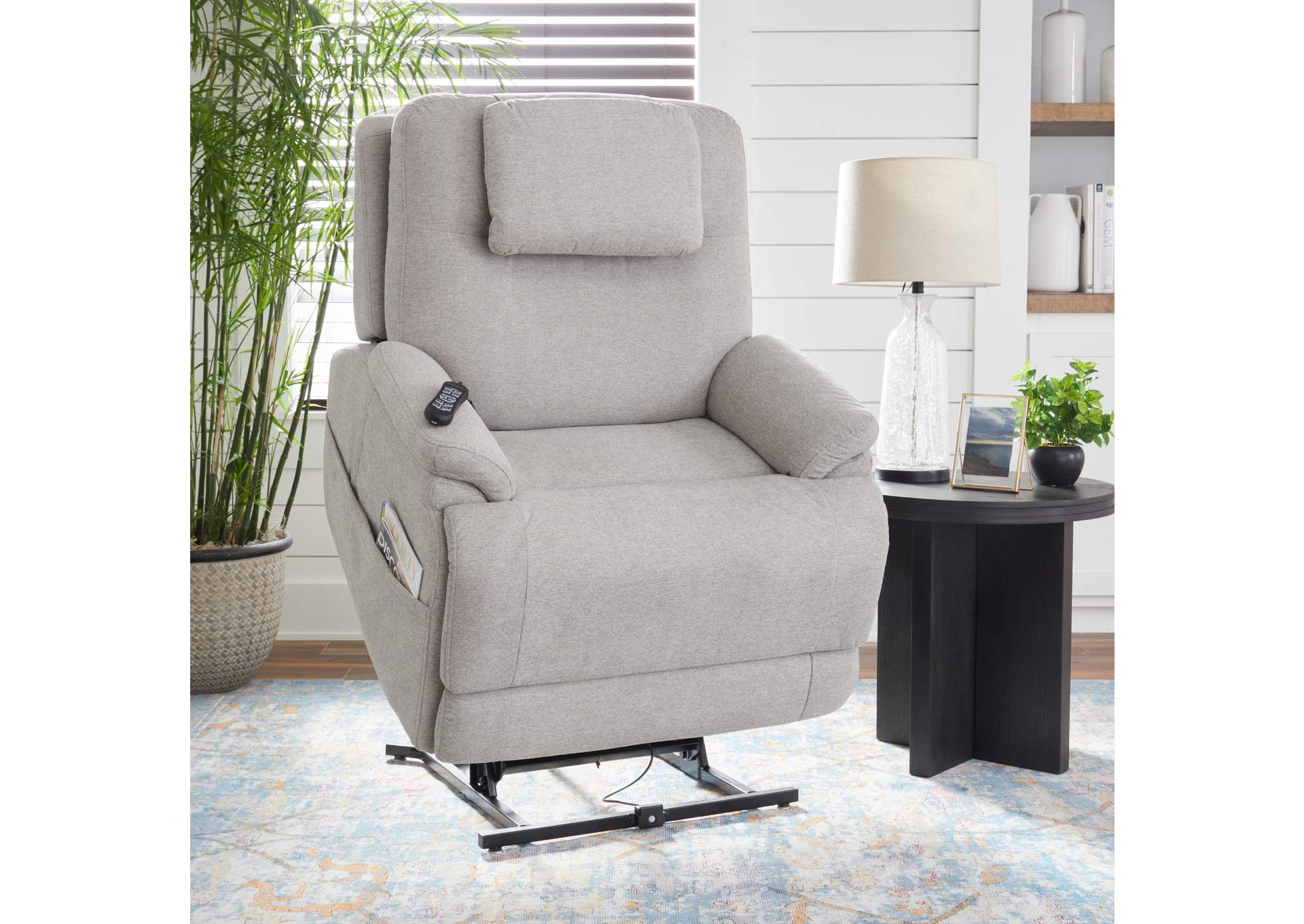 Zecliner Model 2 Petite Power Lift Recliner with Power Headrest & Lumbar image 10