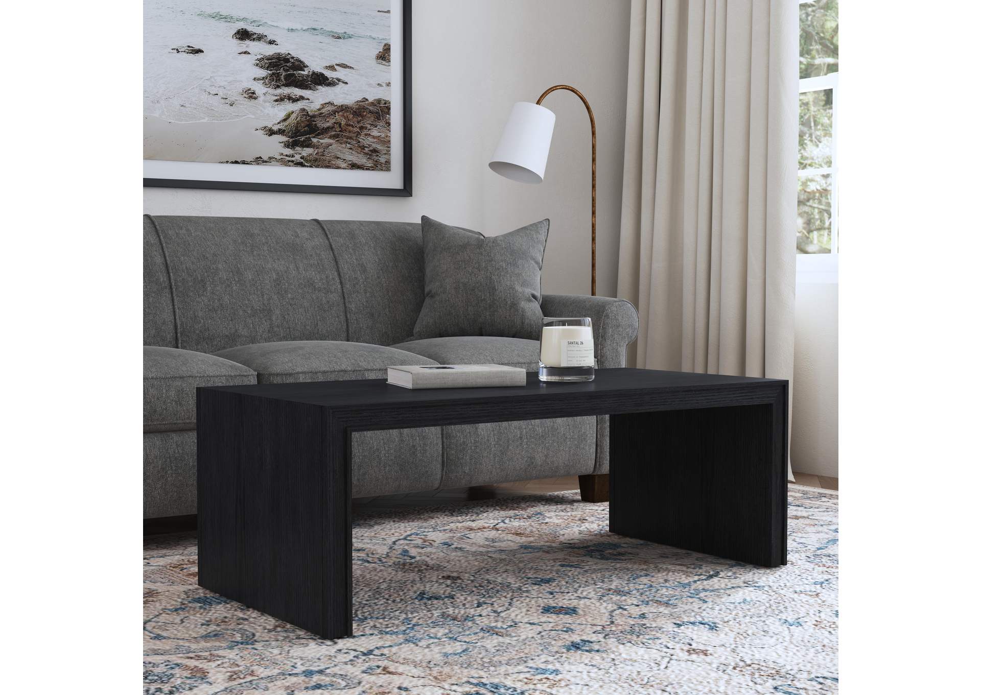 Waterfall Rectangular Coffee Table image 6