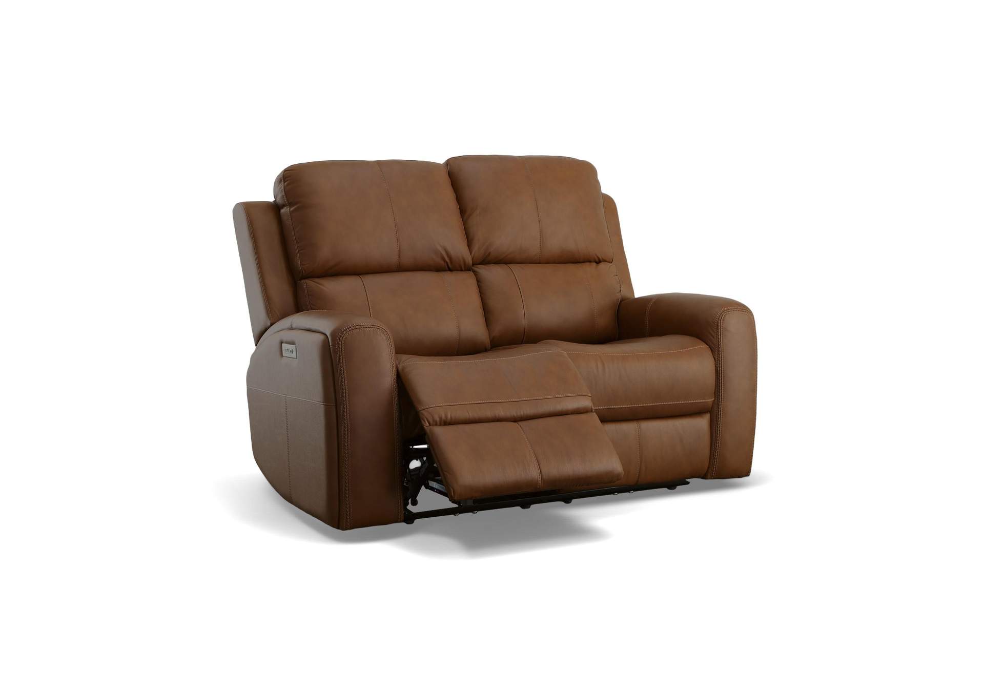 Linden Power Reclining Loveseat with Power Headrests & Lumbar image 3