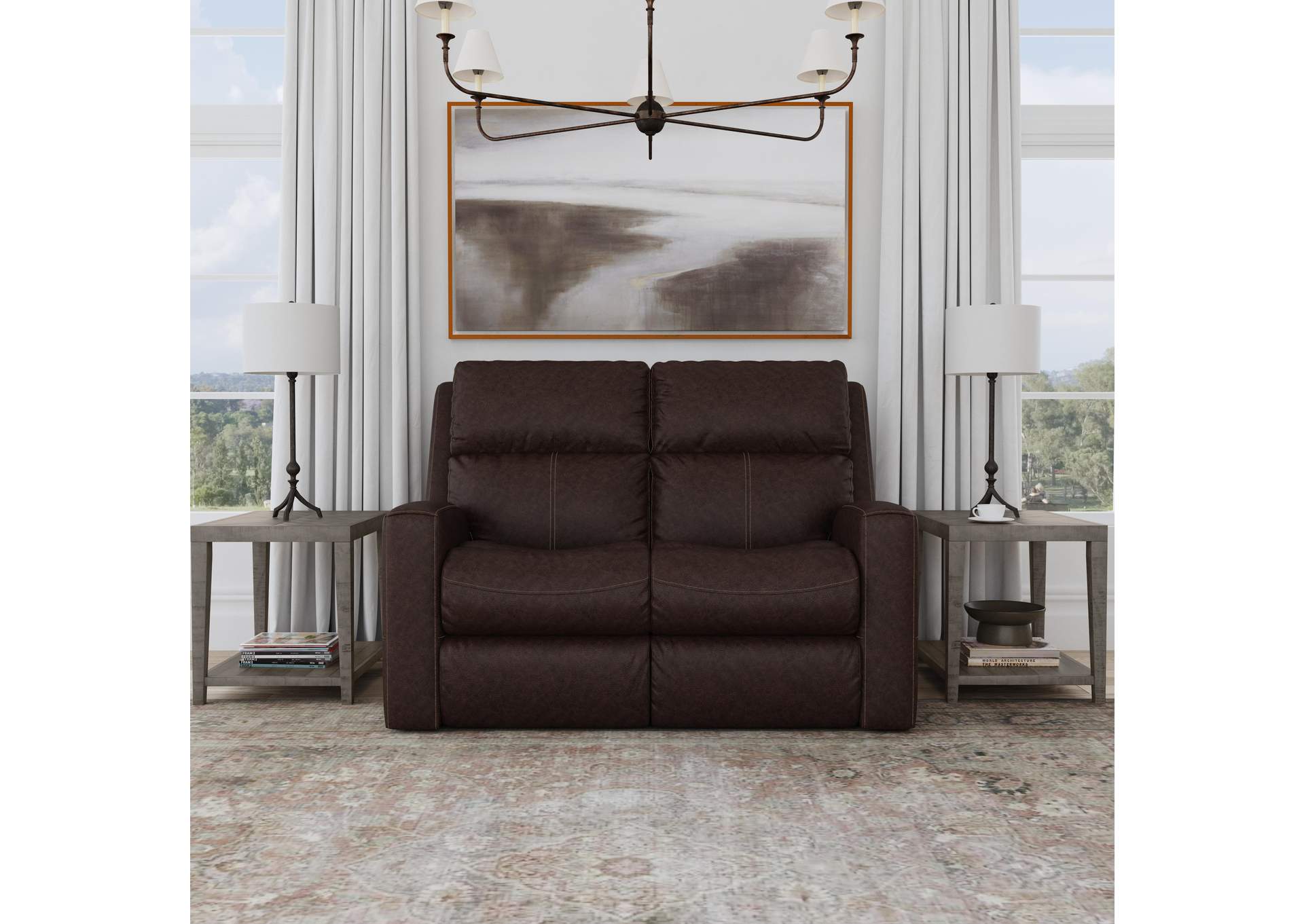 Score Power Reclining Loveseat with Power Headrests & Lumbar image 10