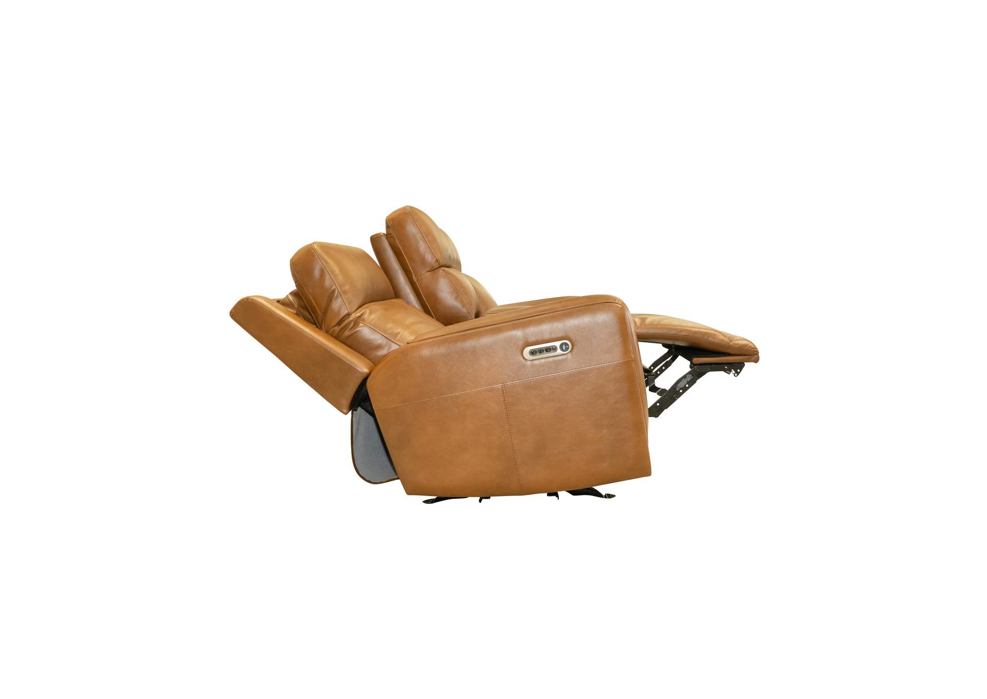 Alister Power Gliding Loveseat with Console, Power Headrests & Lumbar image 6