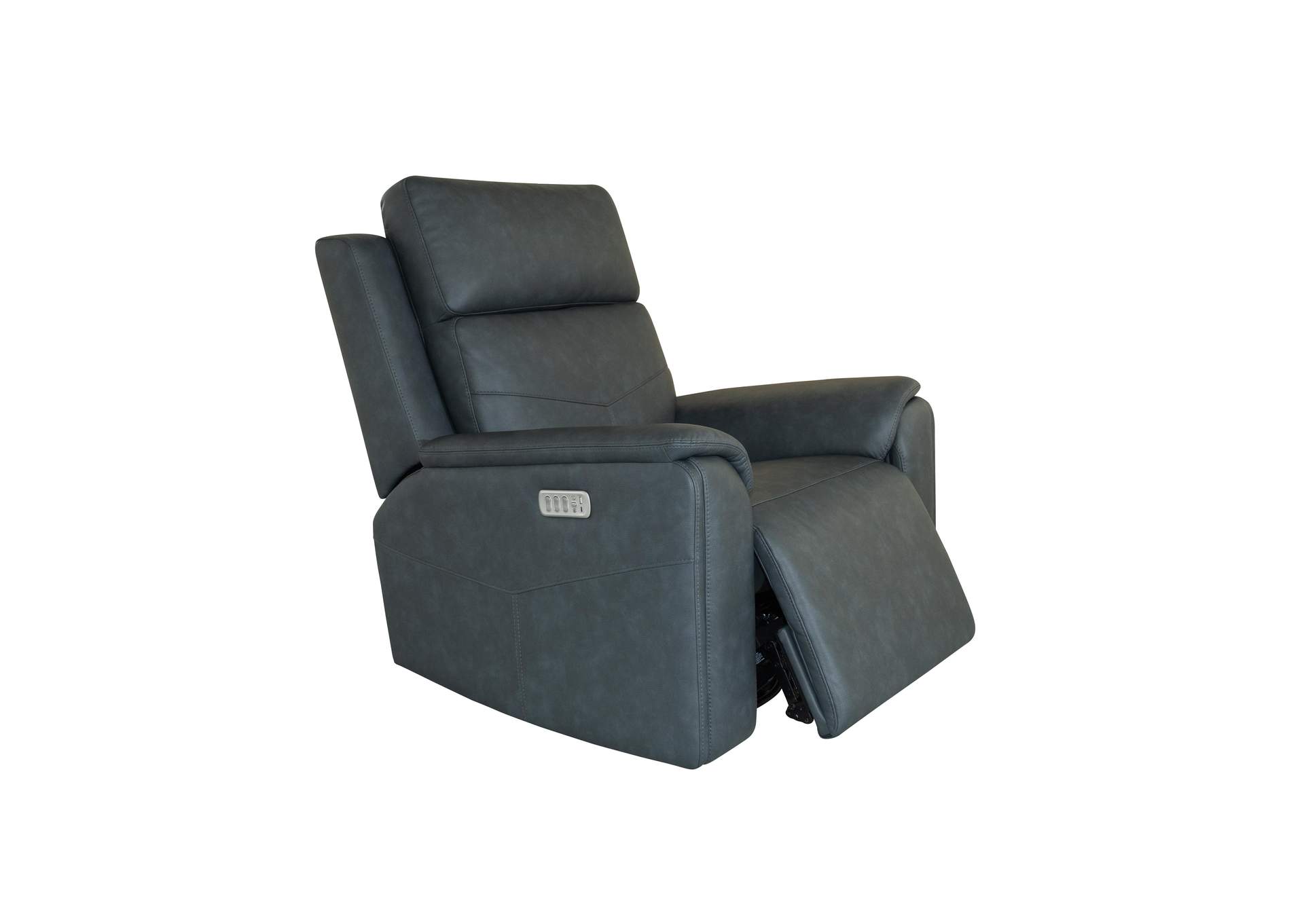 Vernon Power Swivel Gliding Recliner with Power Headrest, Lumbar, Heat & Massage image 3