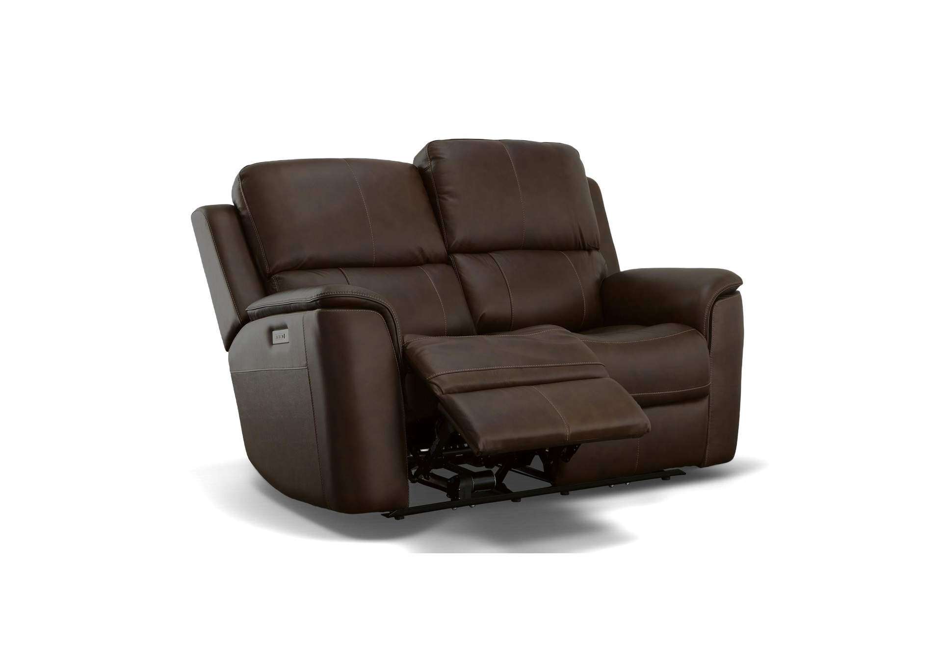 Henry Power Reclining Loveseat with Power Headrests & Lumbar image 3