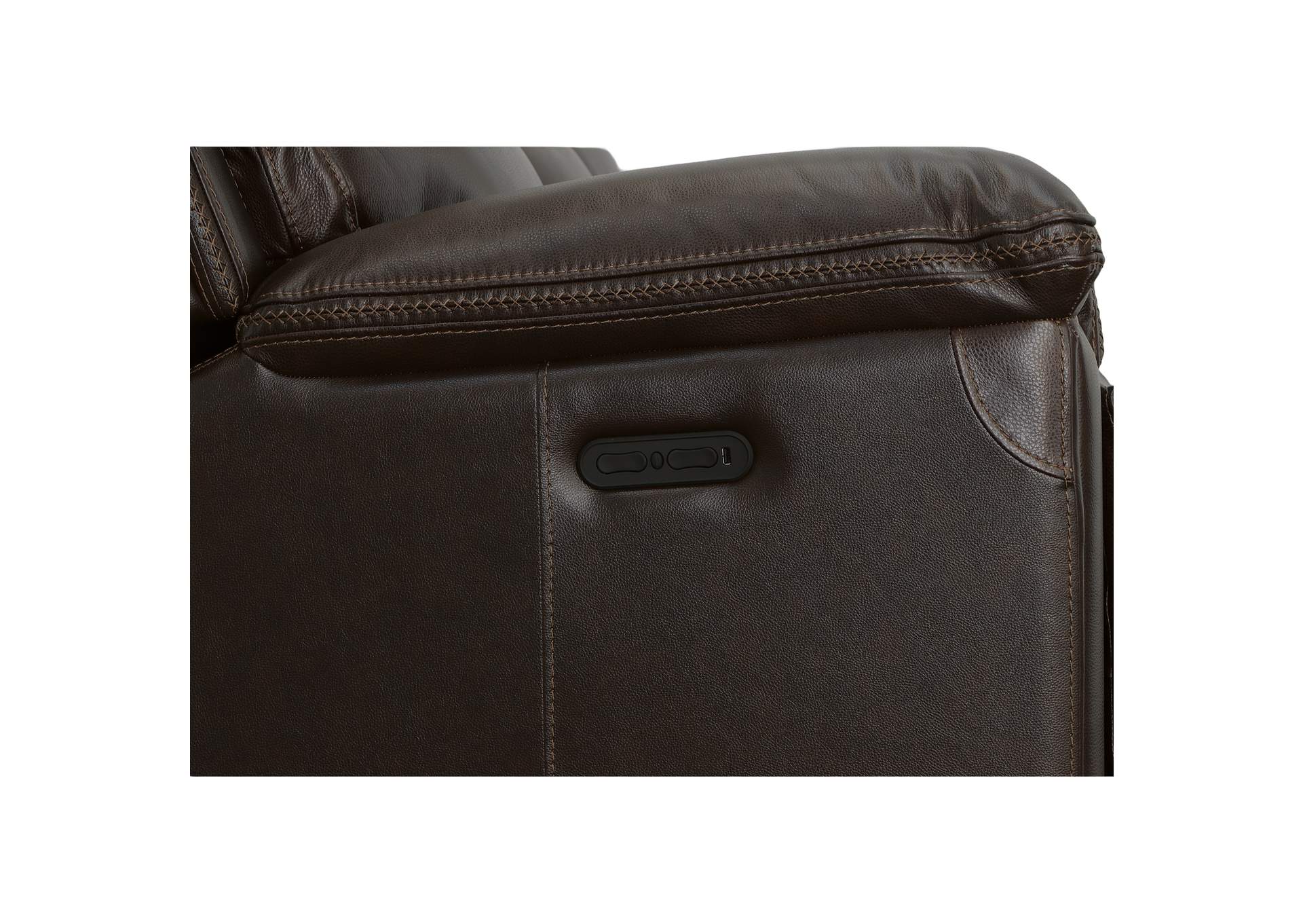 Fenwick Power Reclining Sofa with Power Headrests image 7