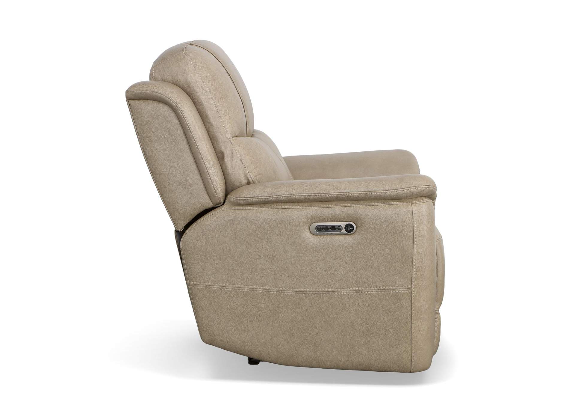 Crew Power Recliner with Power Headrest & Lumbar image 8