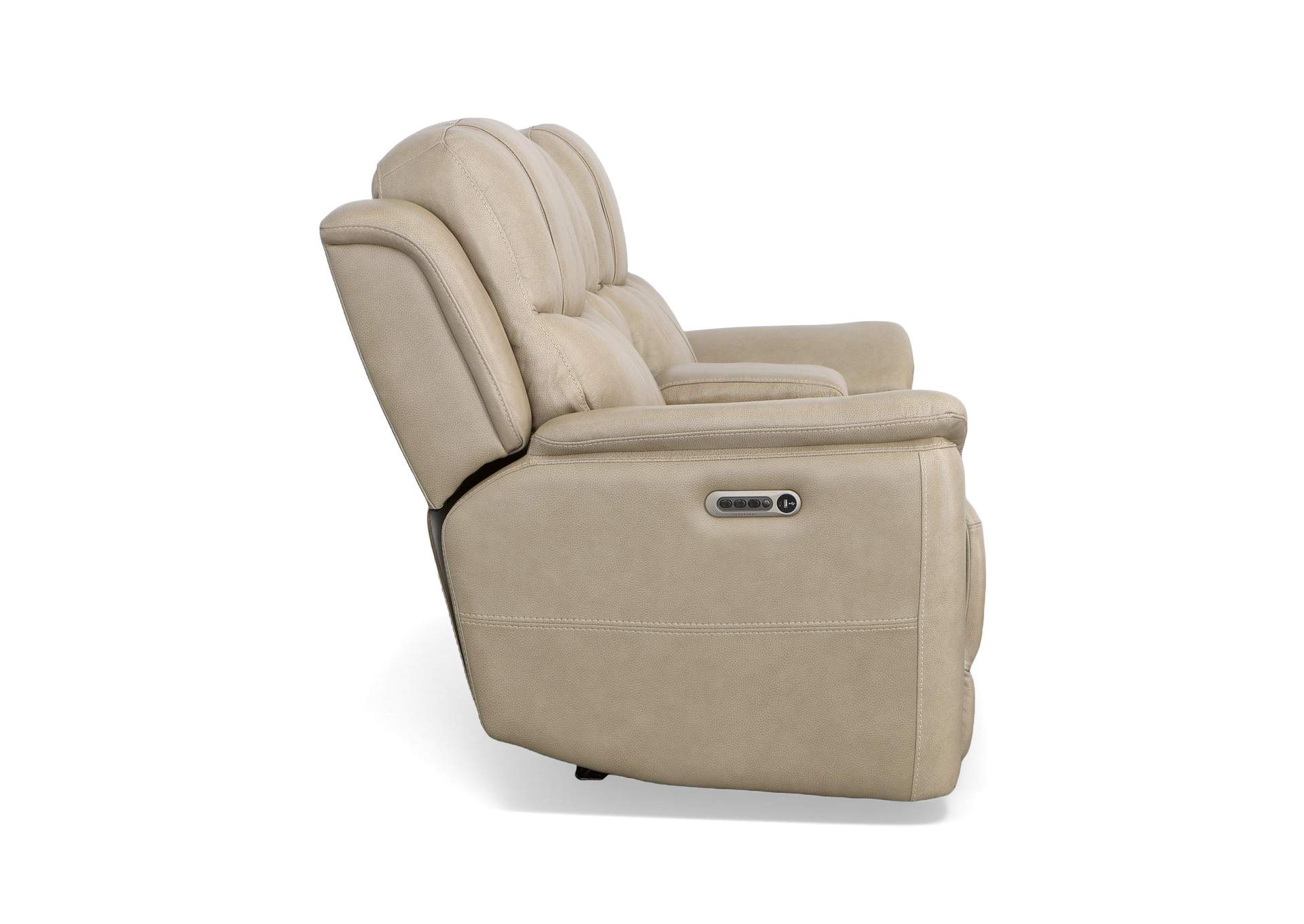 Crew Power Reclining Loveseat with Console, Power Headrests & Lumbar image 8