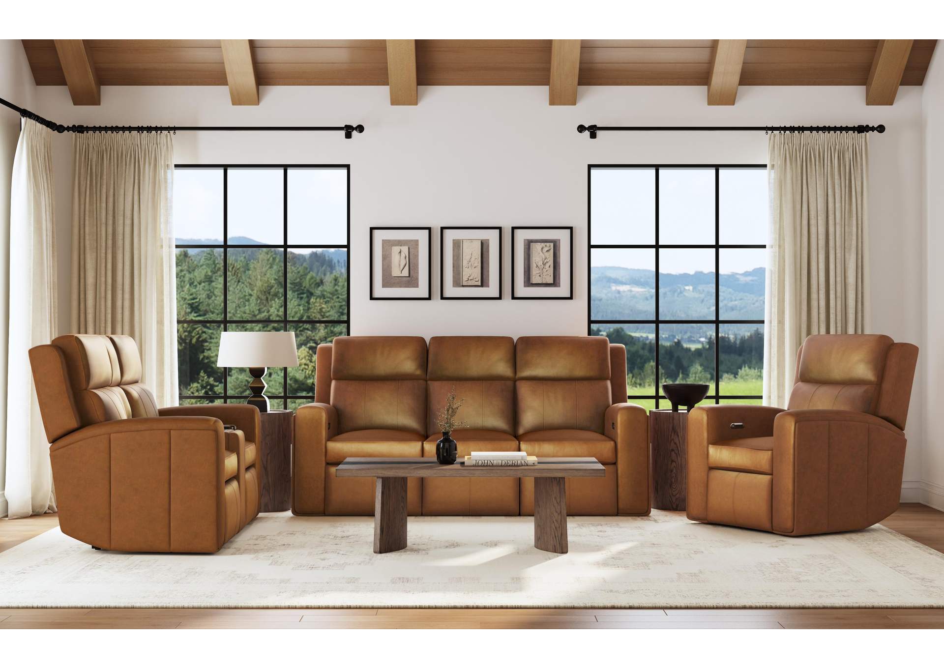 Wyatt Power Recliner with Power Headrest & Lumbar image 5