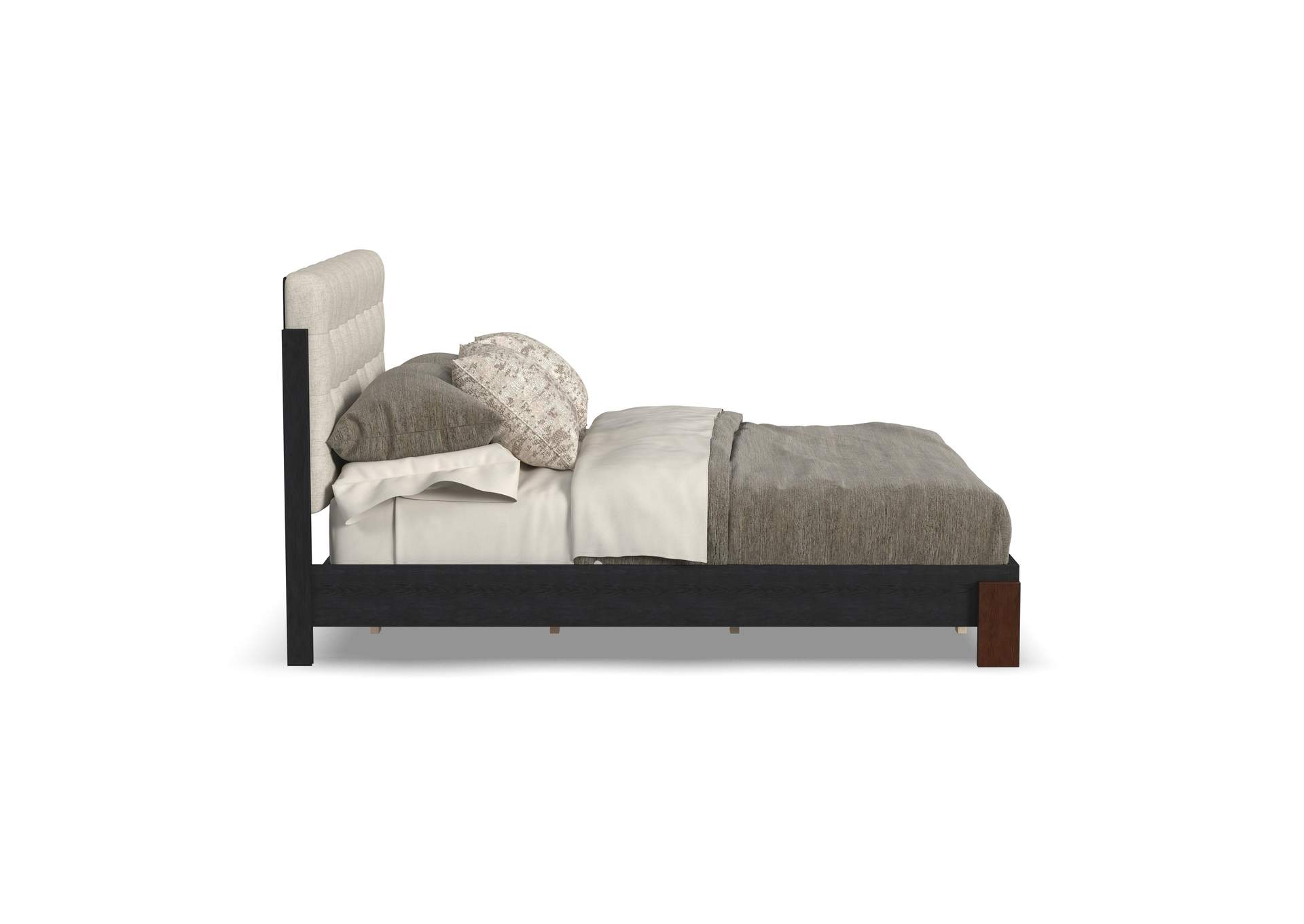 Waterfall Queen Upholstered Bed image 4