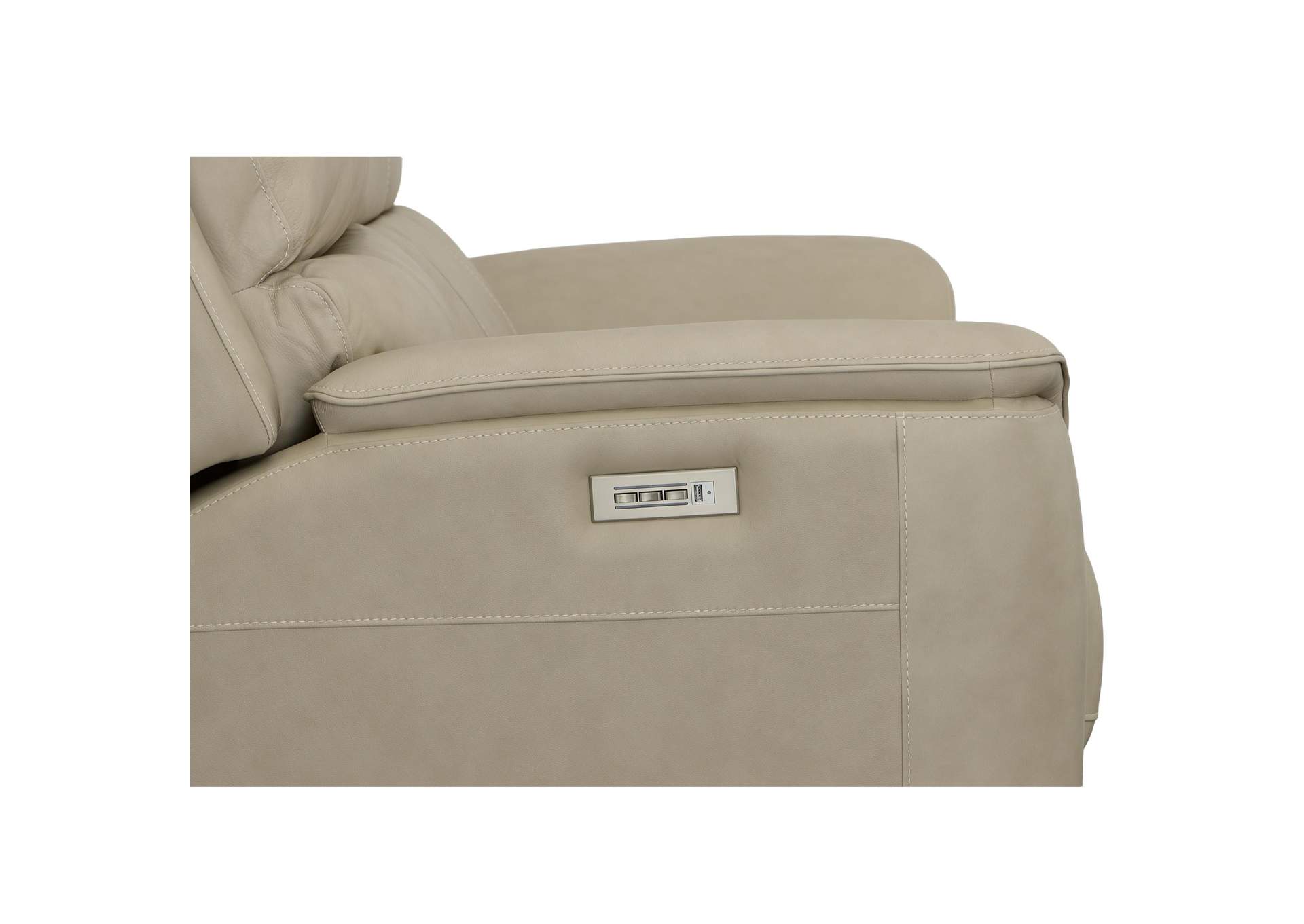 Henry Power Reclining Loveseat with Power Headrests & Lumbar image 7