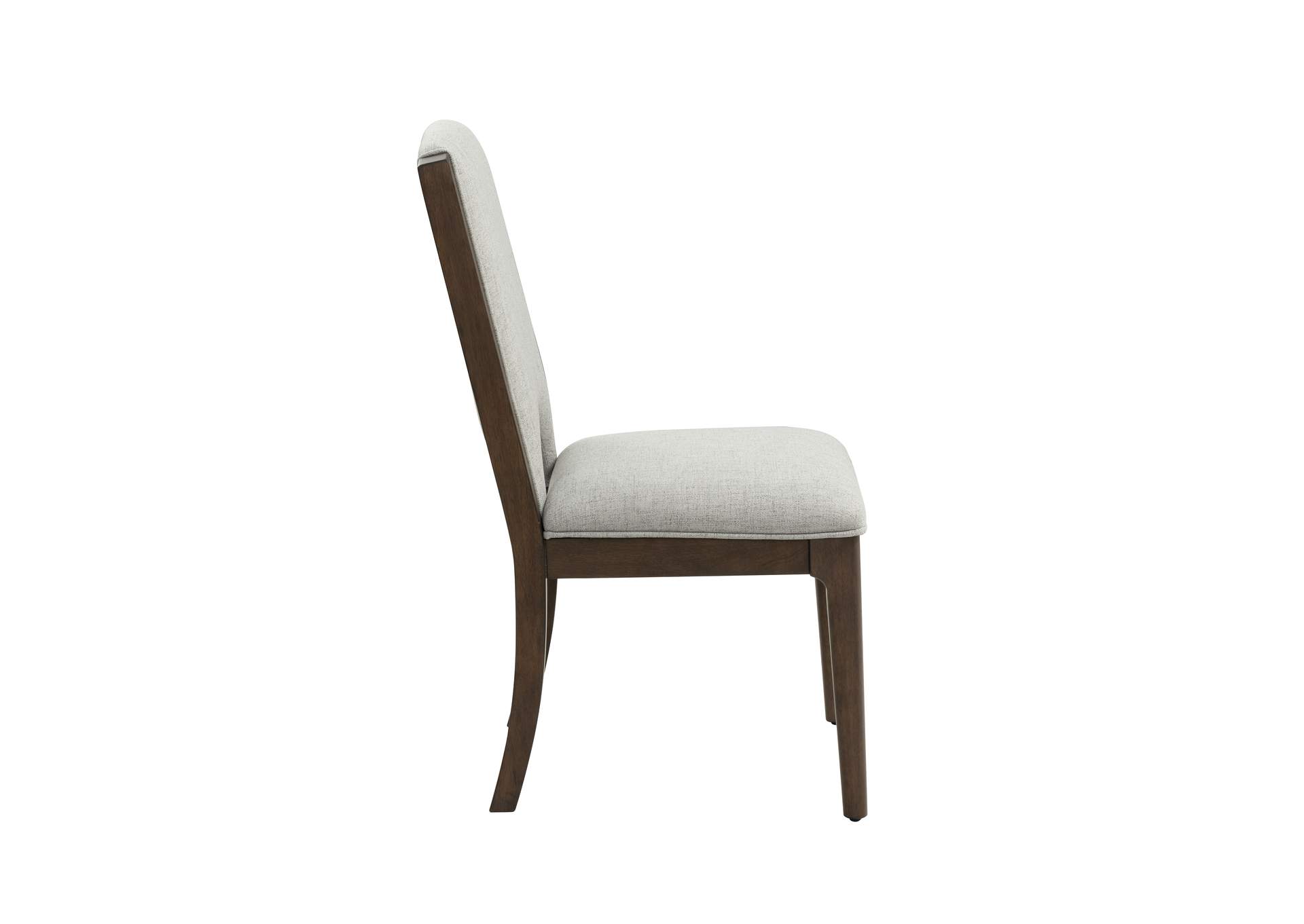 Athens Pair of Upholstered Dining Chairs image 4