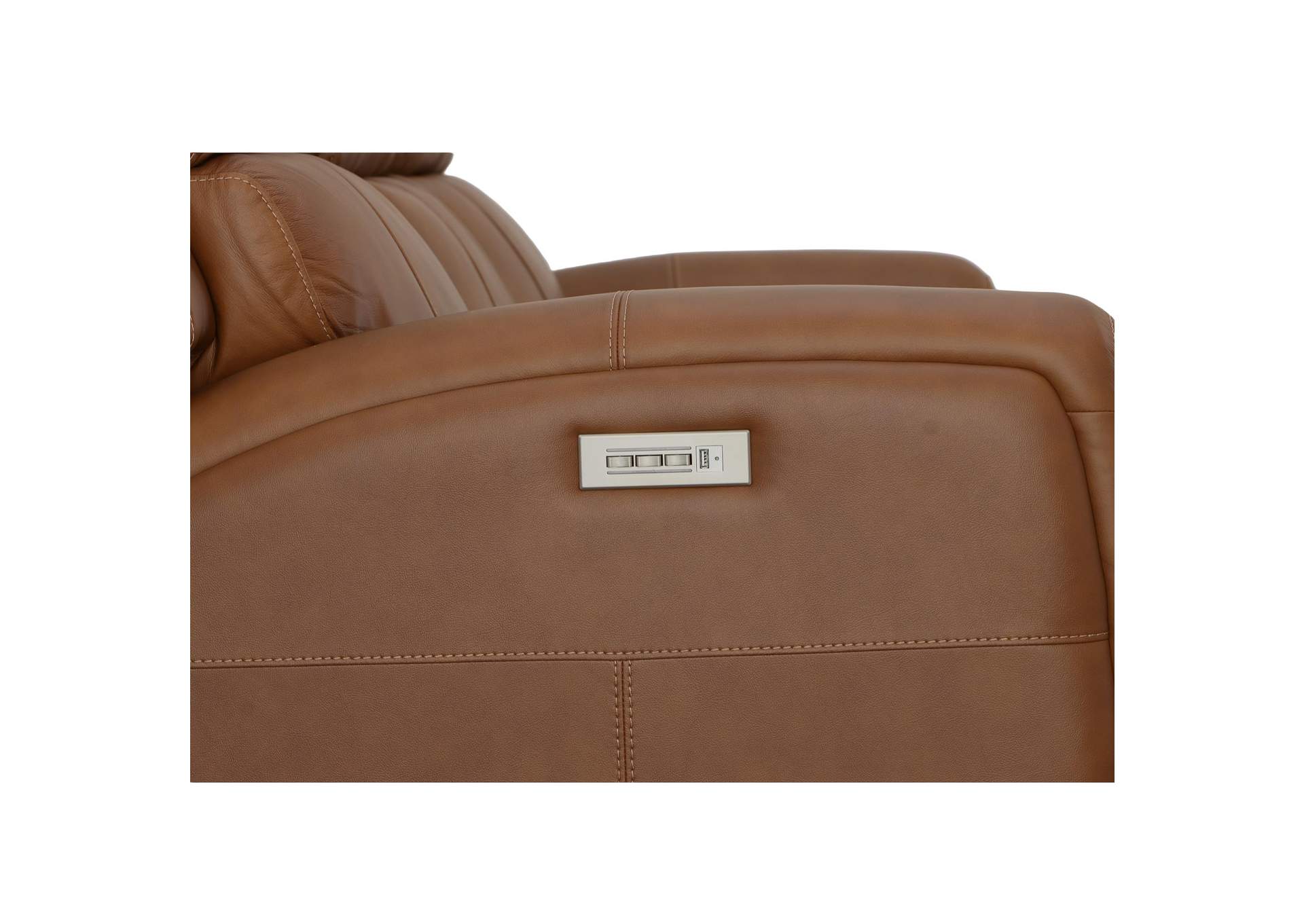 Linden Power Reclining Sofa with Power Headrests & Lumbar image 7