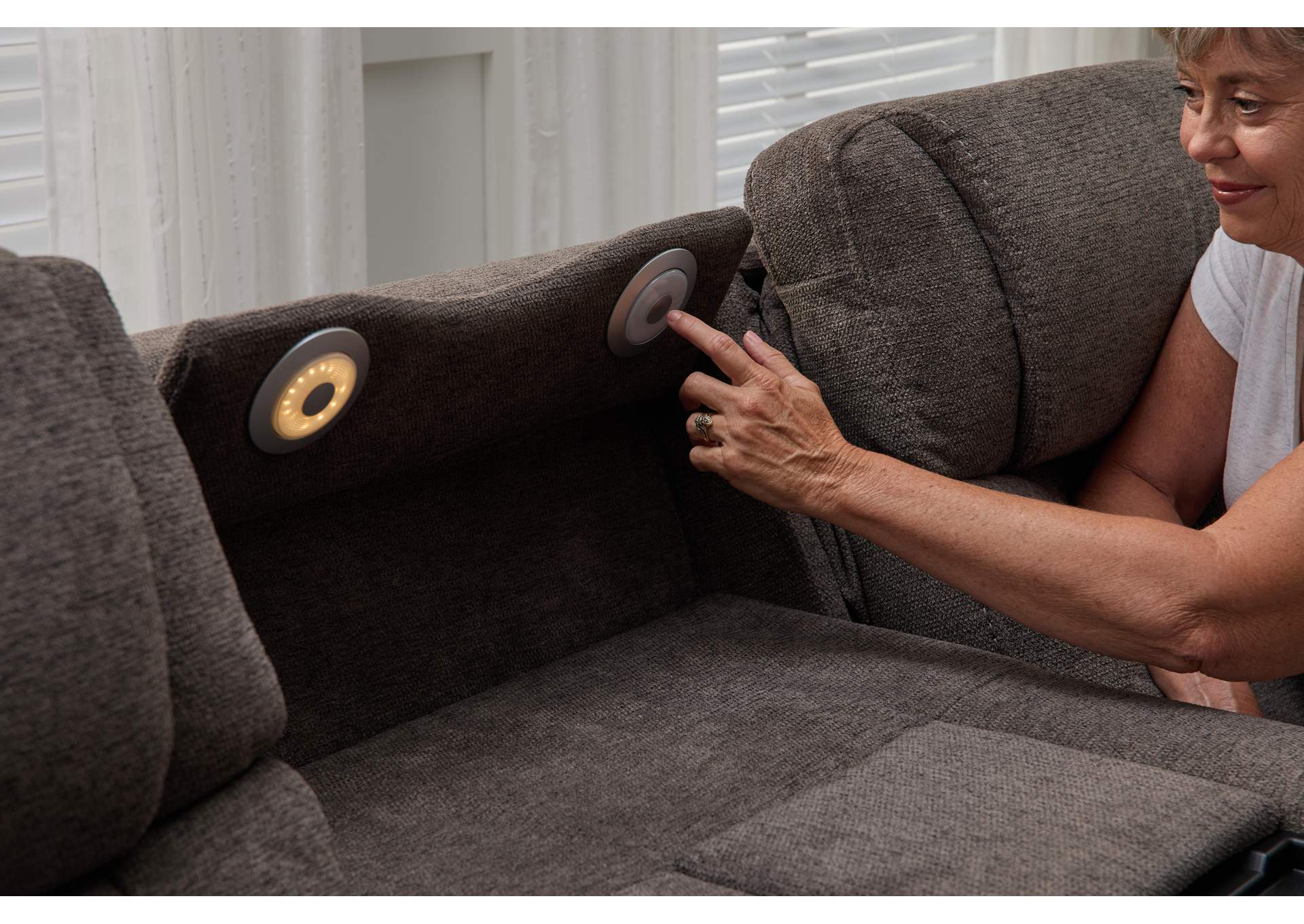 Zecliner Zofa Power Sleep Sofa with Power Headrests & Lumbar image 13