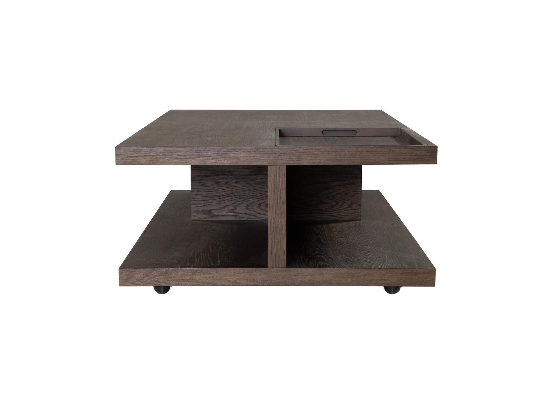 Athens Rectangular Coffee Table with Casters image 4