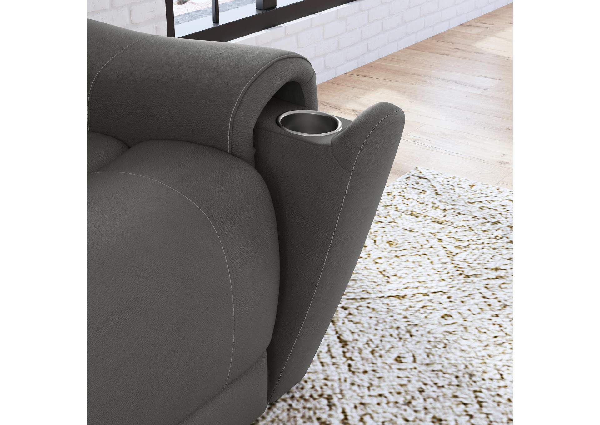 Carter Power Reclining Sofa with Console & Power Headrests & Lumbar image 8
