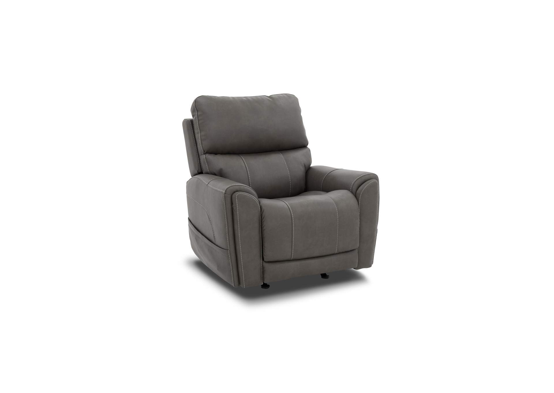 Carter Power Rocking Recliner with Power Headrest, Lumbar, Heat & Massage image 3