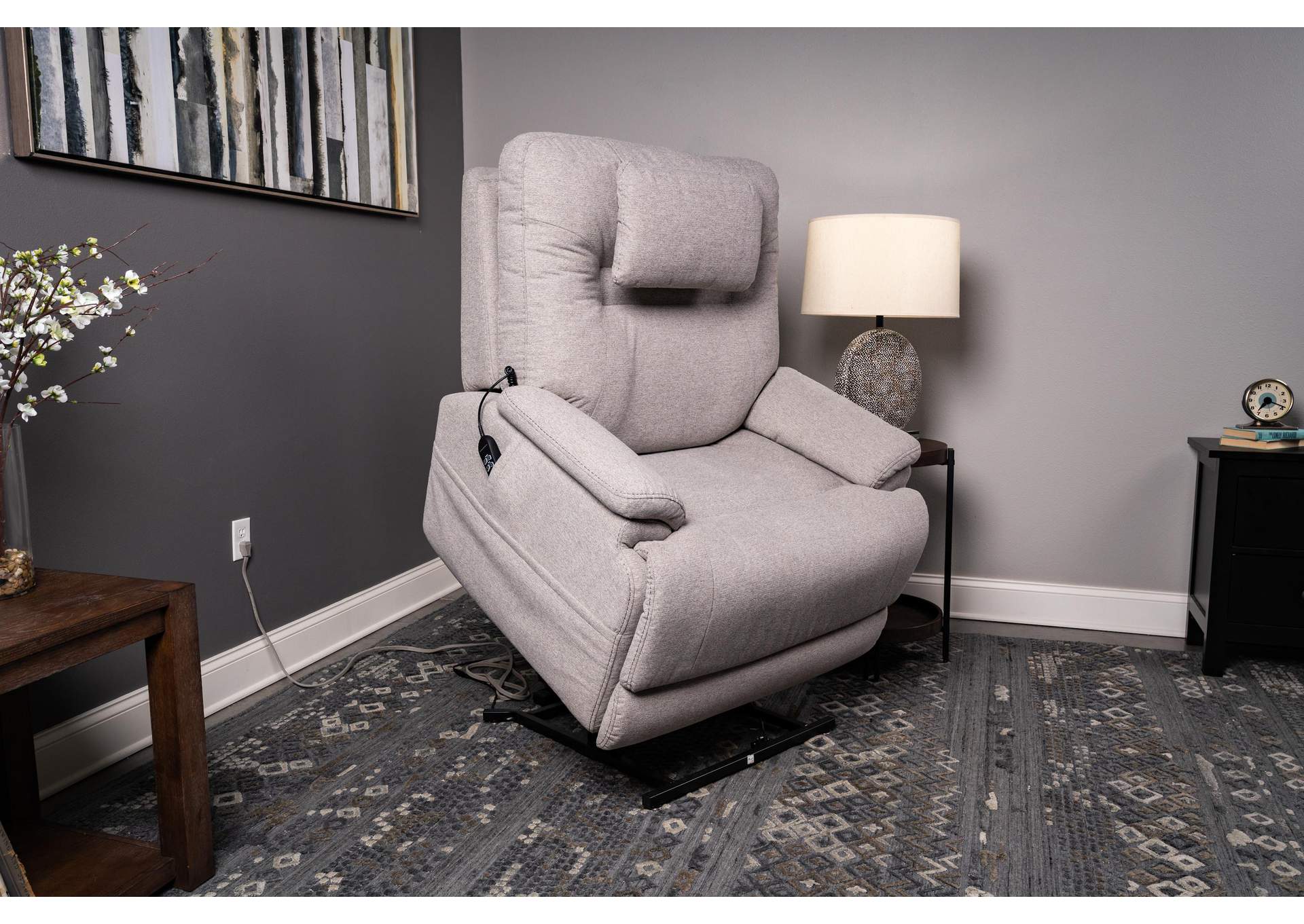 Zecliner Model 2+ Power Lift Recliner with Power Headrest, Lumbar, Heat & Massage image 11