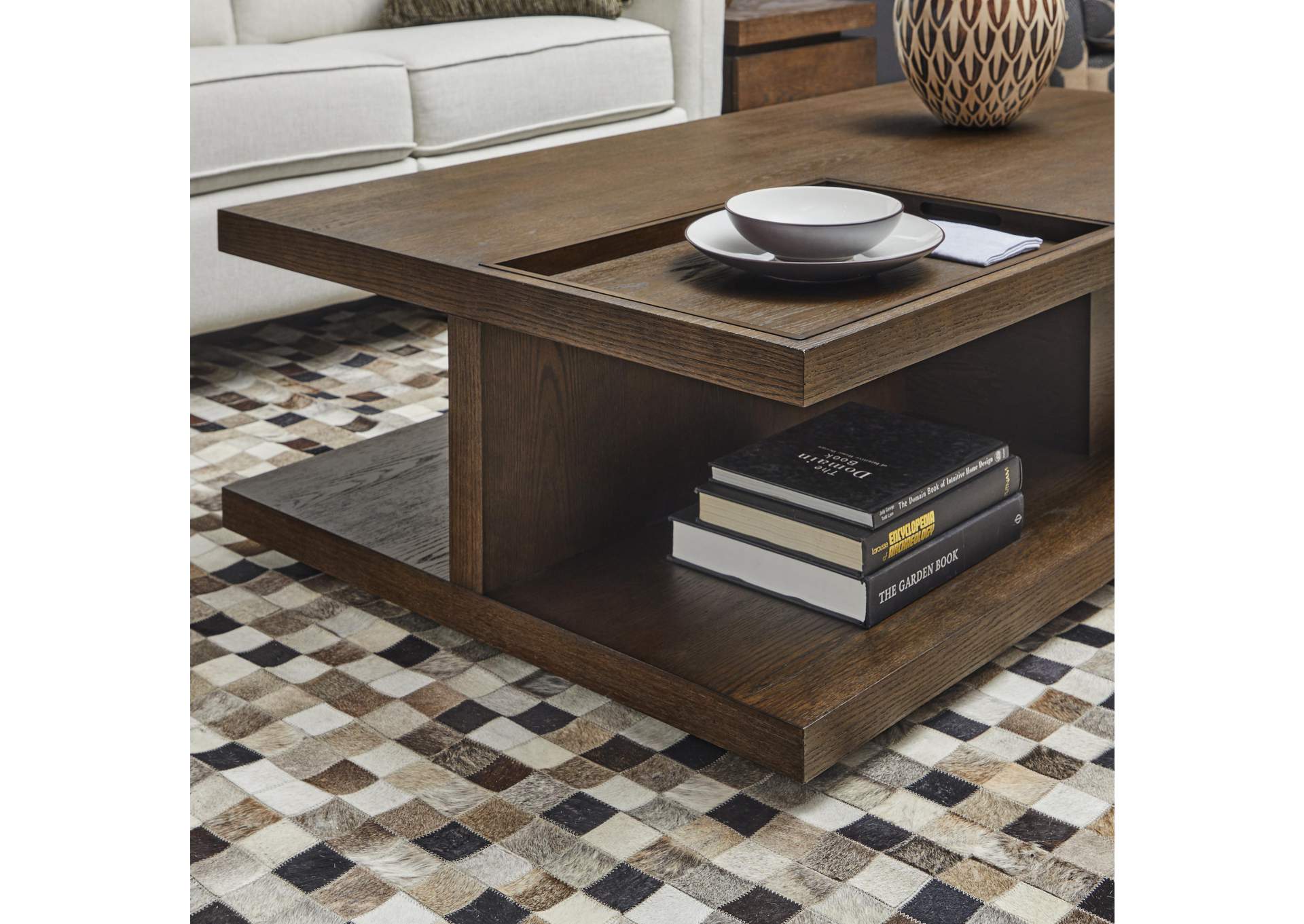 Athens Rectangular Coffee Table with Casters image 10
