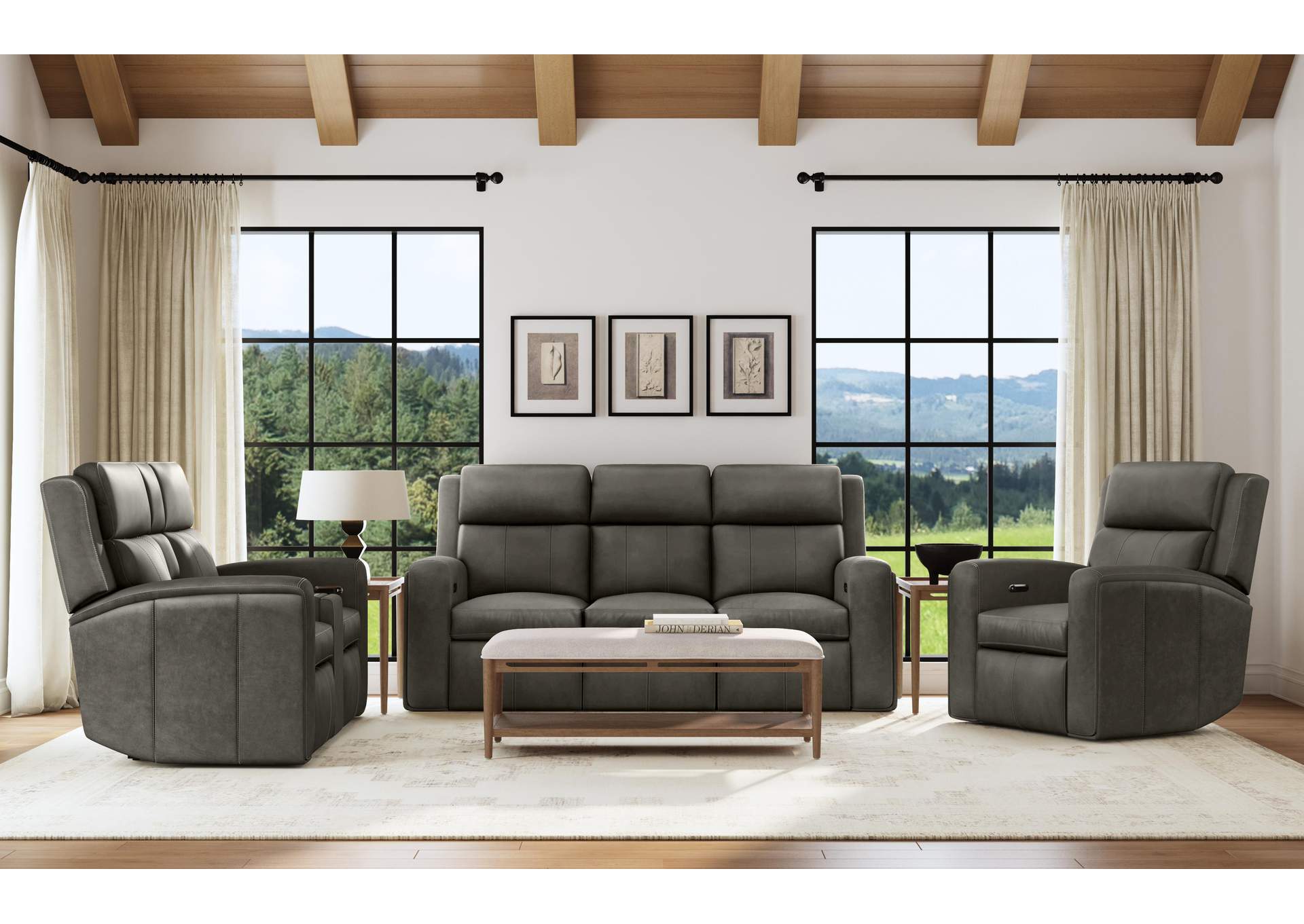 Wyatt Power Recliner with Power Headrest & Lumbar image 13