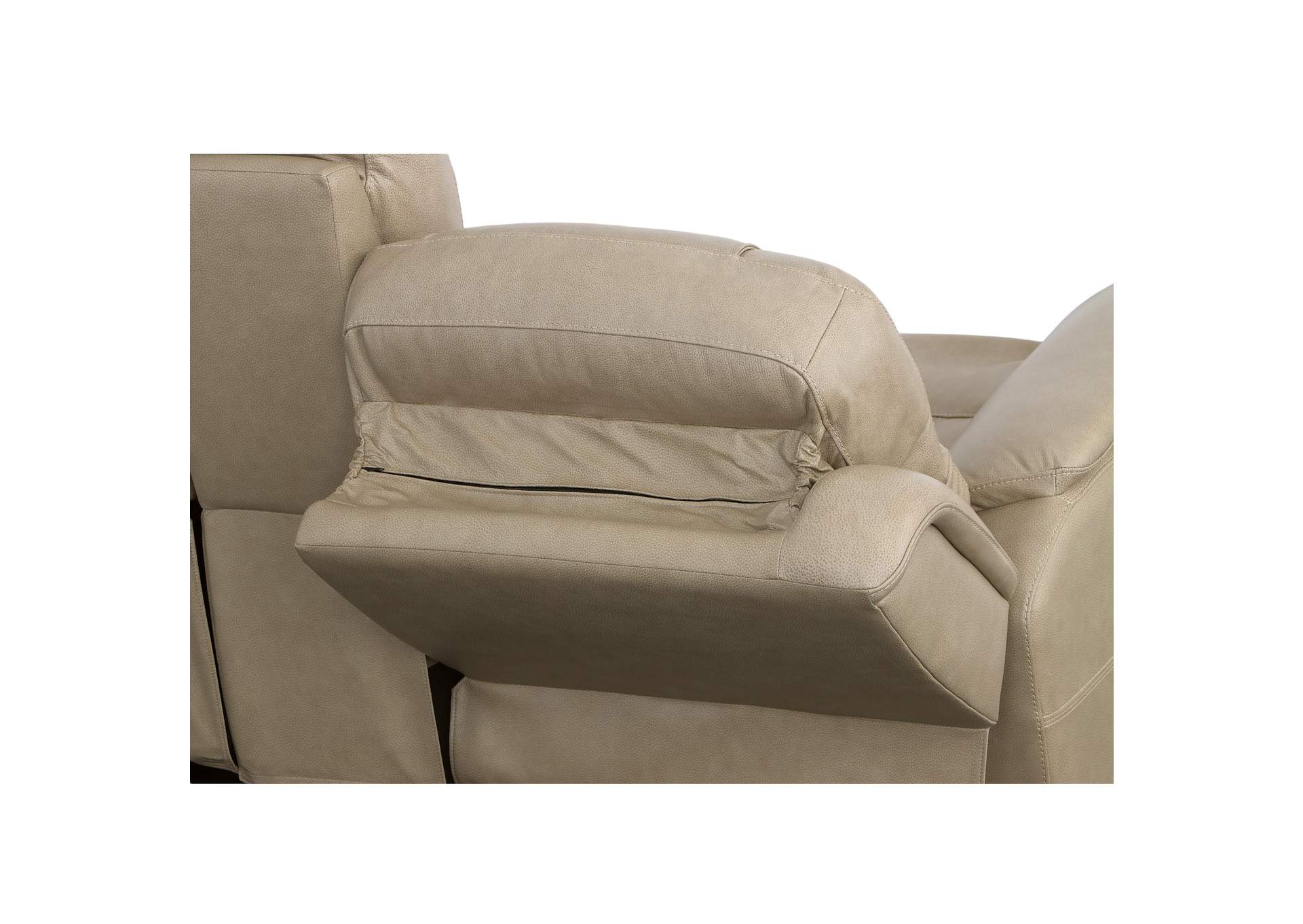Crew Power Reclining Loveseat with Console, Power Headrests & Lumbar image 11